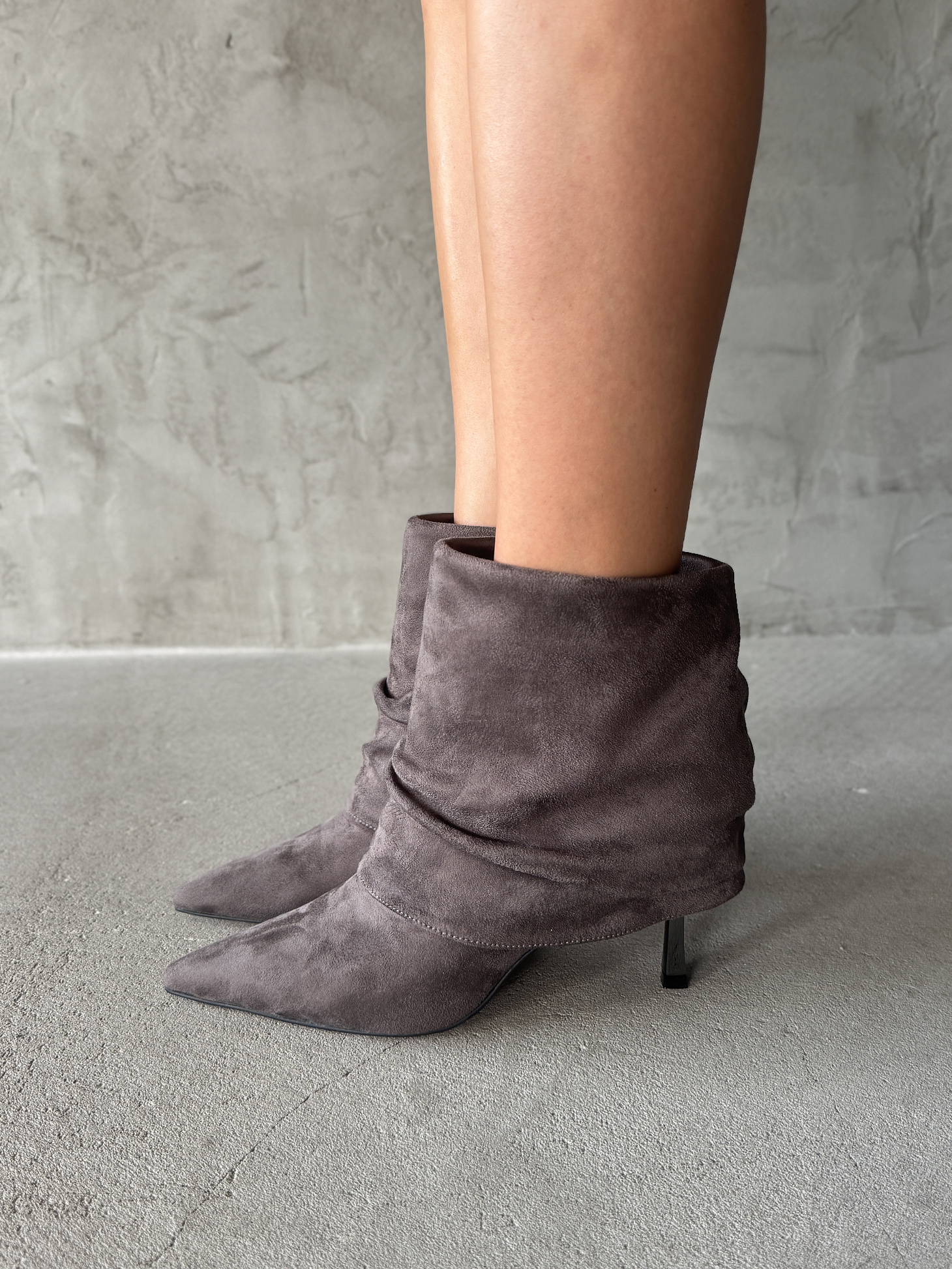 Ботильоны женские текстиль