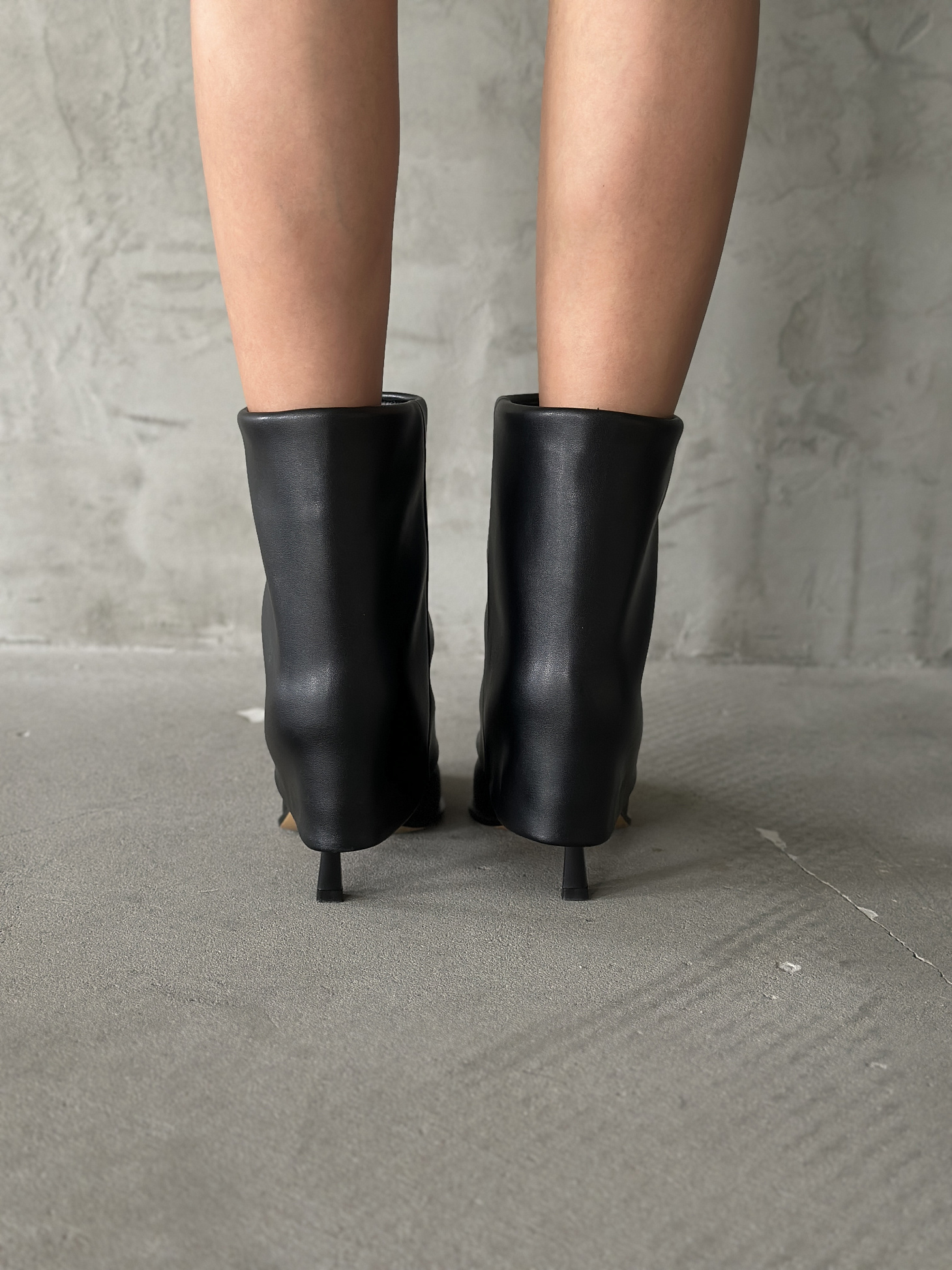 Ботильоны женские экокожа