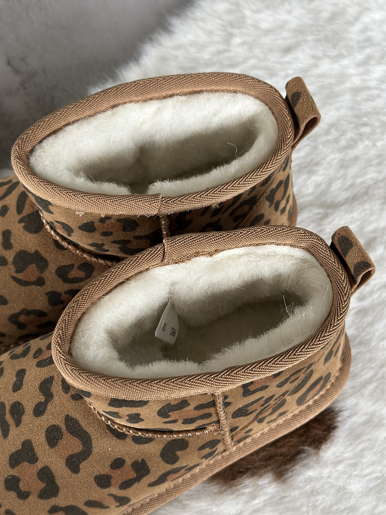 Угги детские экозамша шерсть