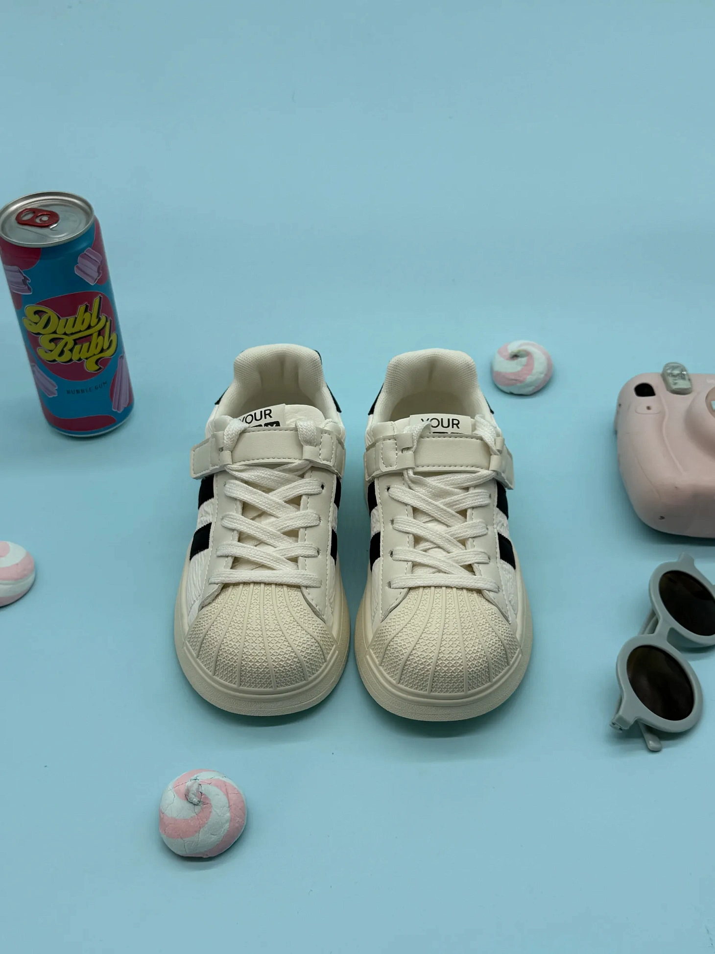 Демисезонные кеды детские на платформе