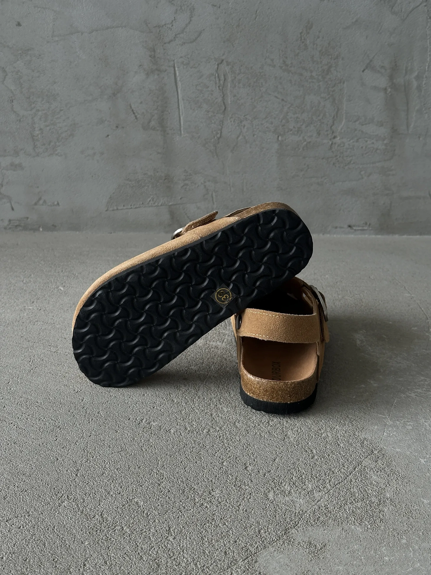 Летние сабо подростковые на высокой платформе