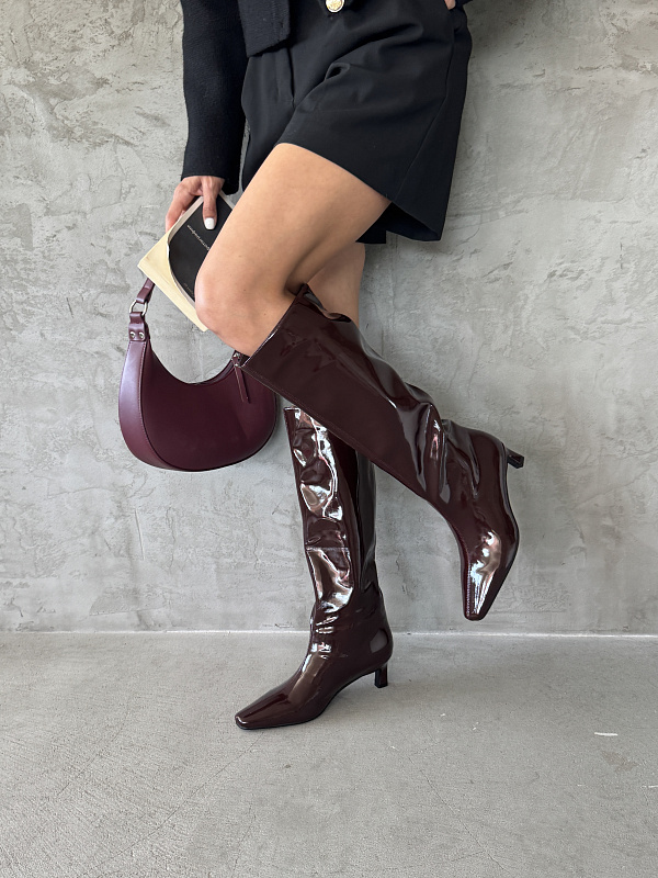 Сапоги женские экокожа