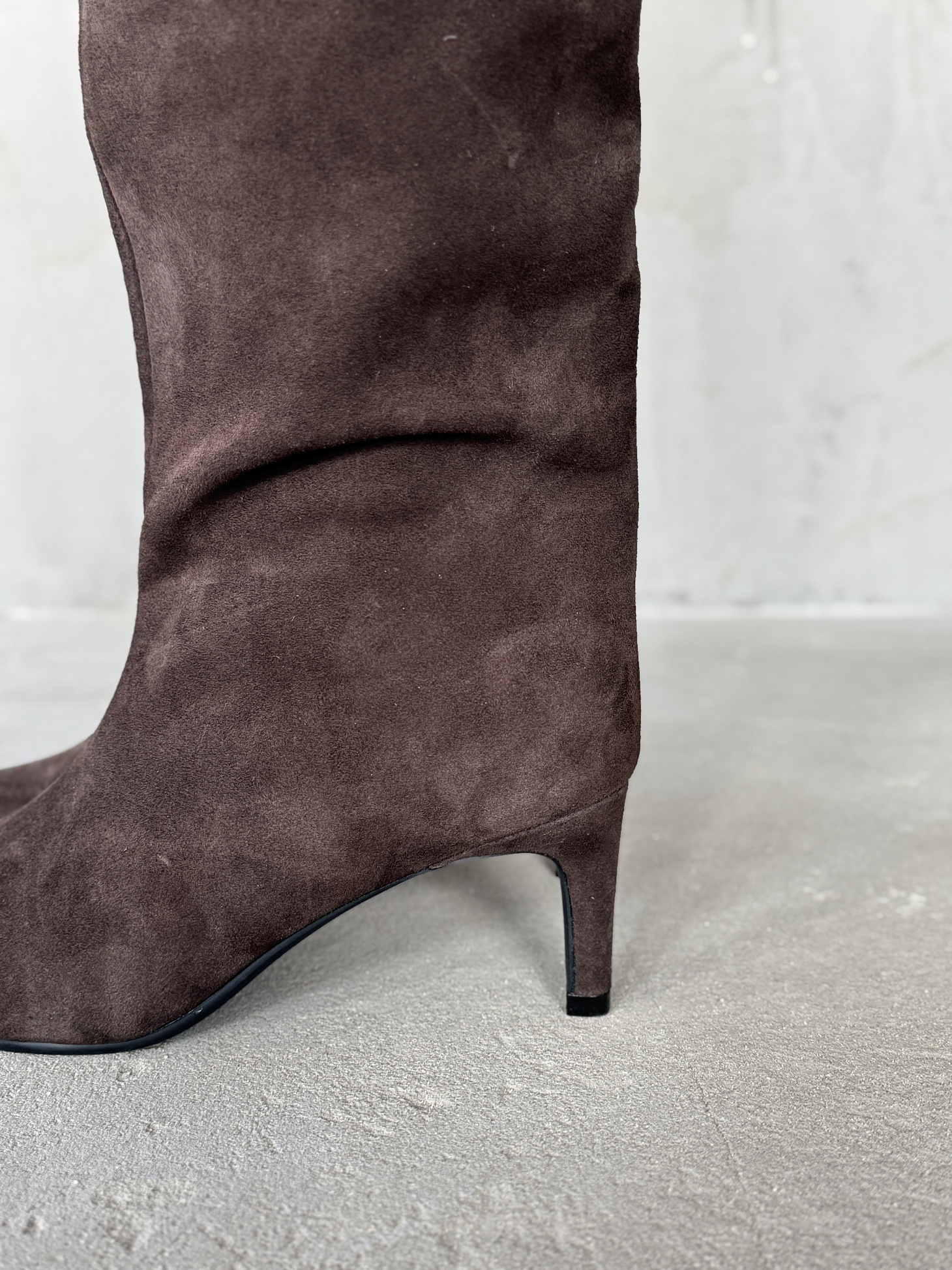 Сапоги женские натуральная замша