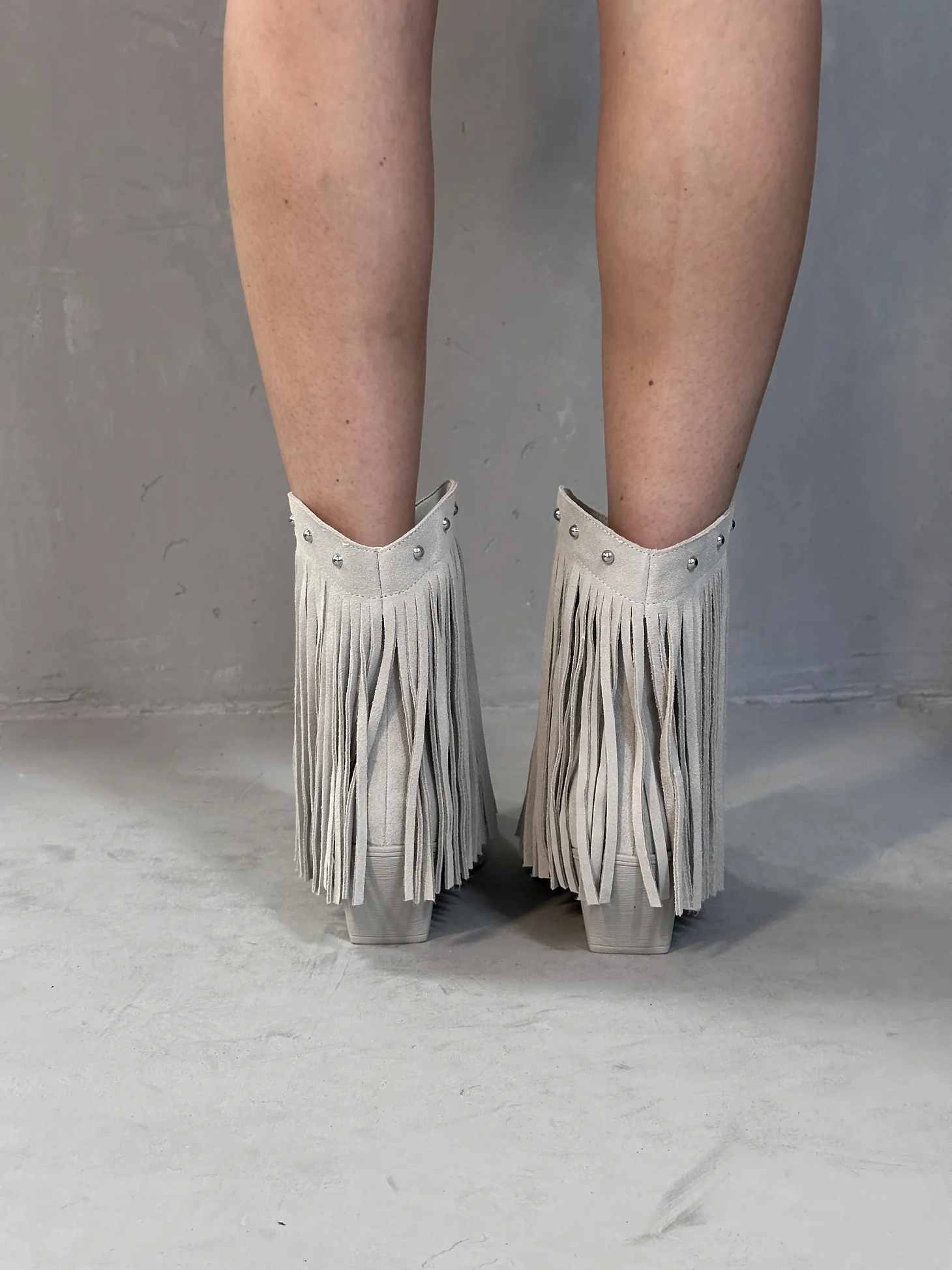 Казаки женские натуральная замша