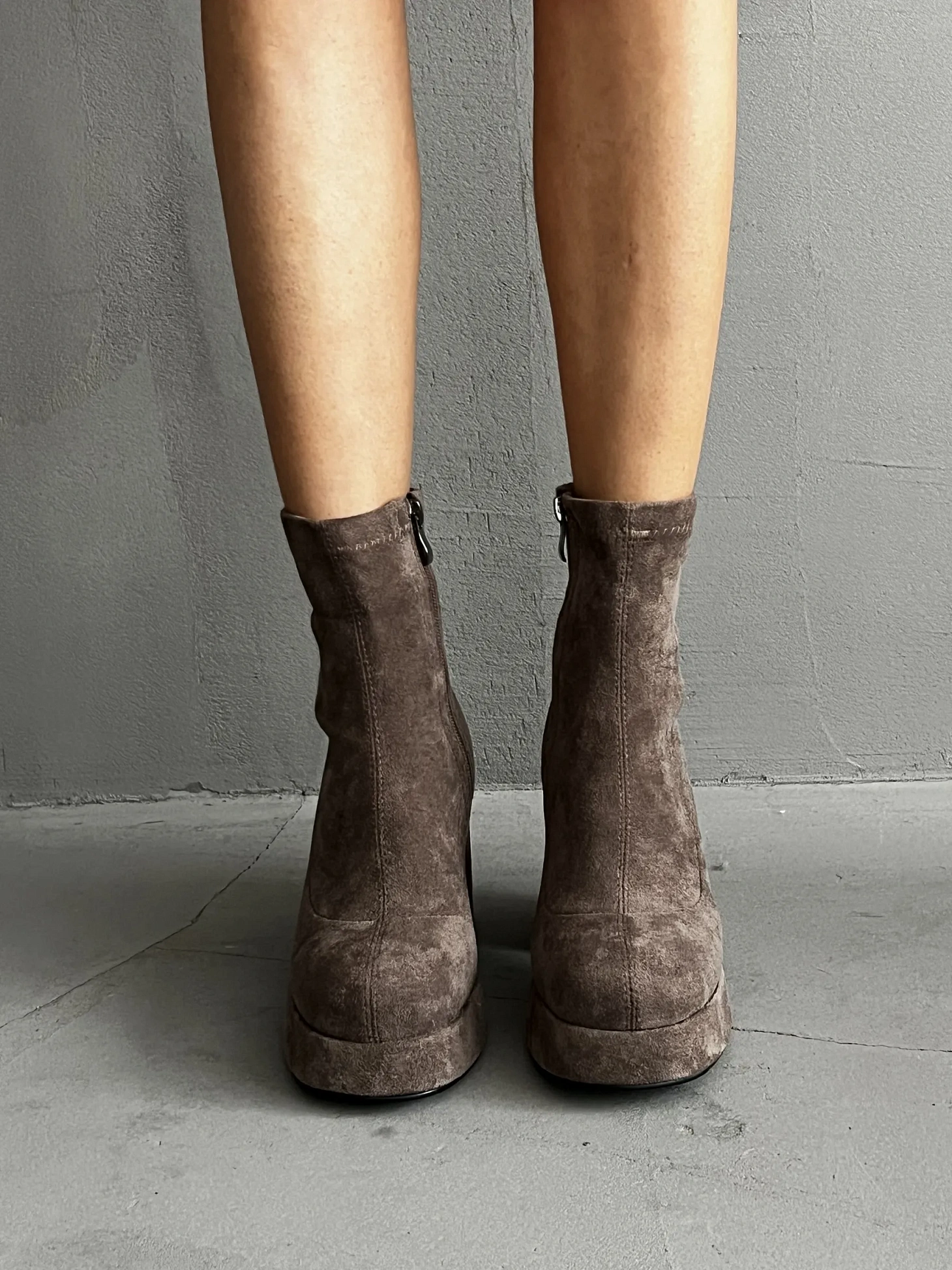 Ботильоны на платформе и каблуке демисезонные