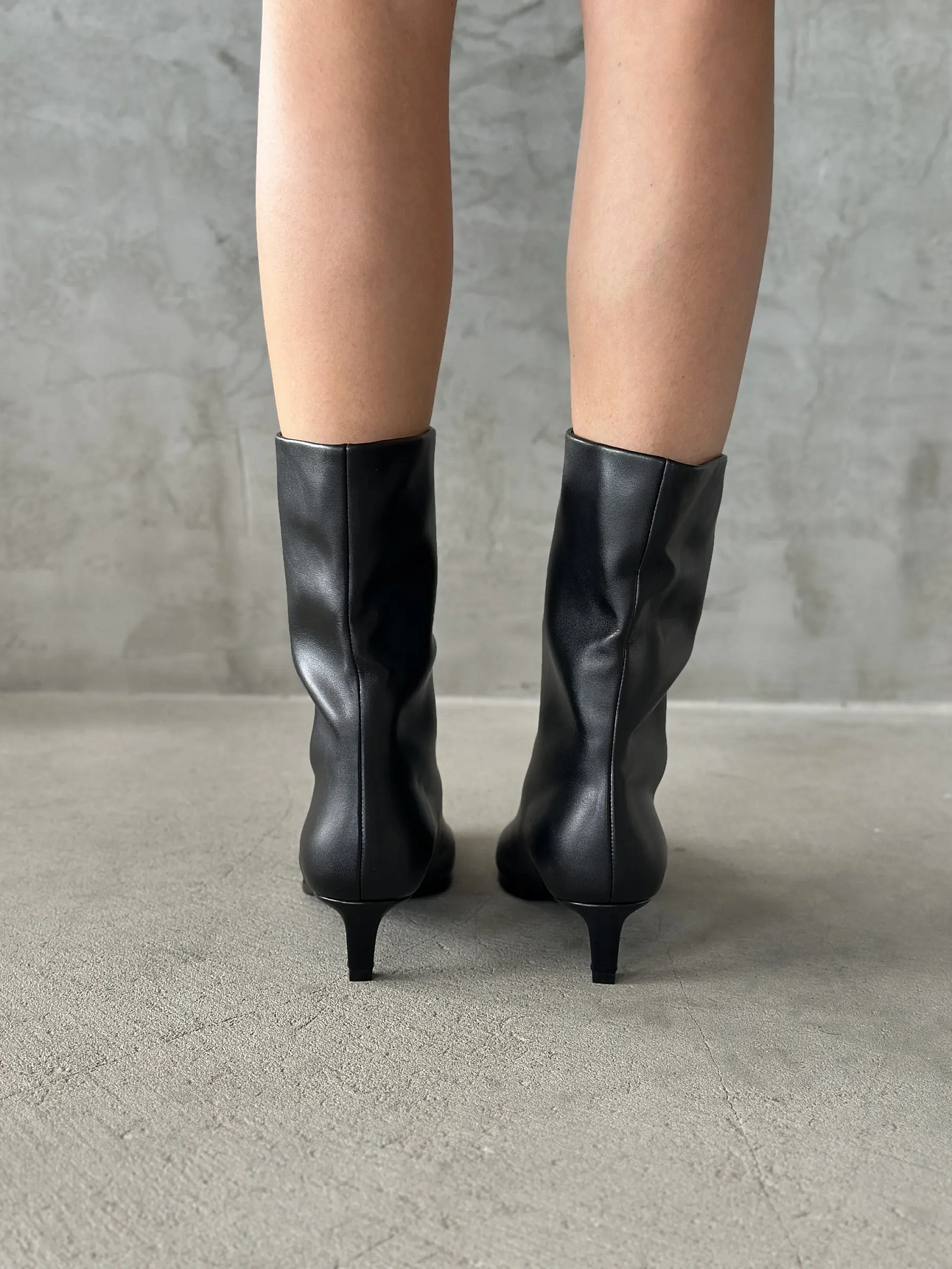 Ботильоны женские экокожа