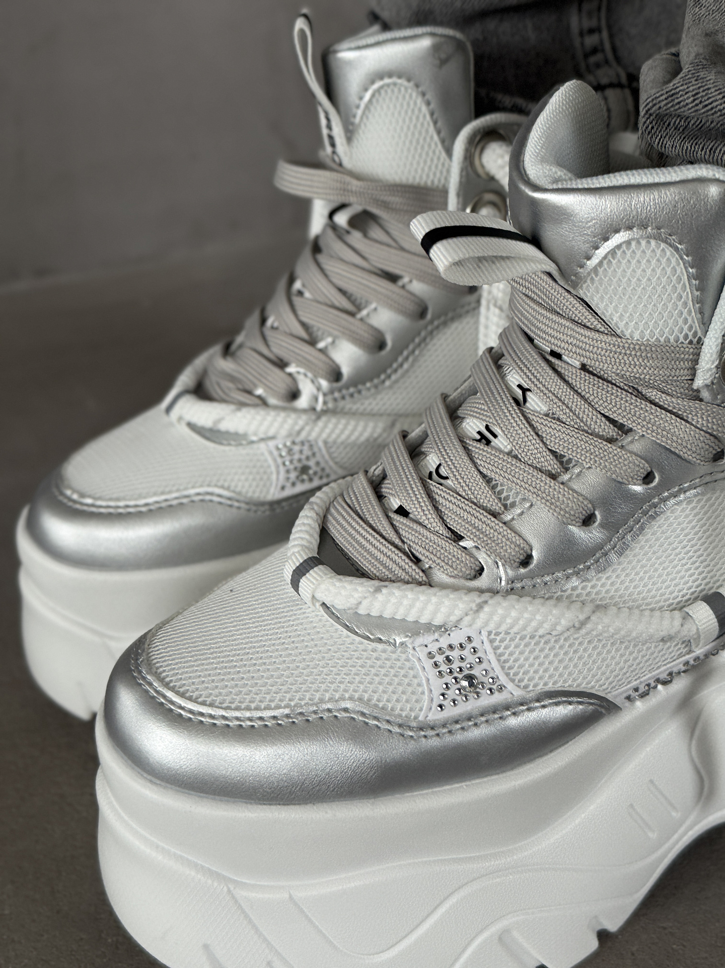 Ботинки женские экокожа