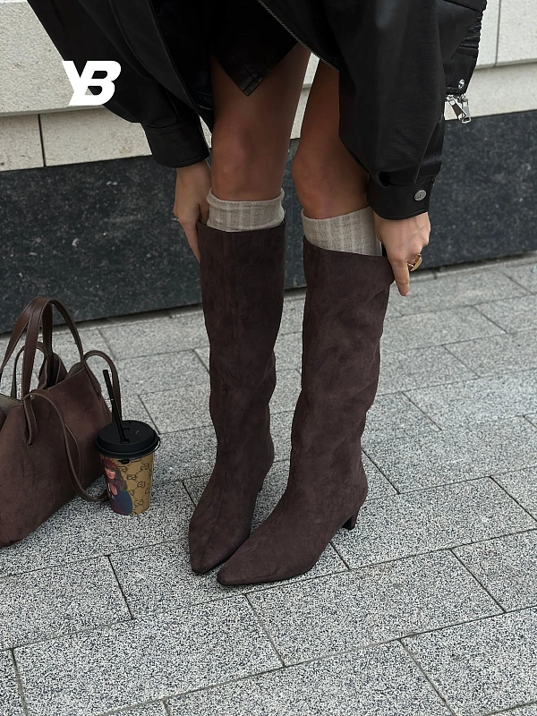 Сапоги женские текстиль