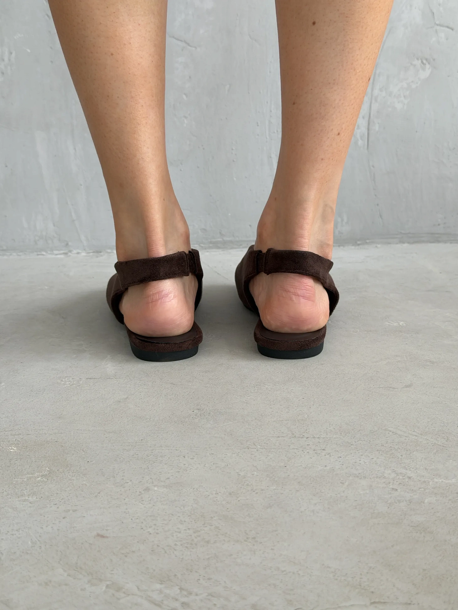 Балетки женские летние с открытой пяткой