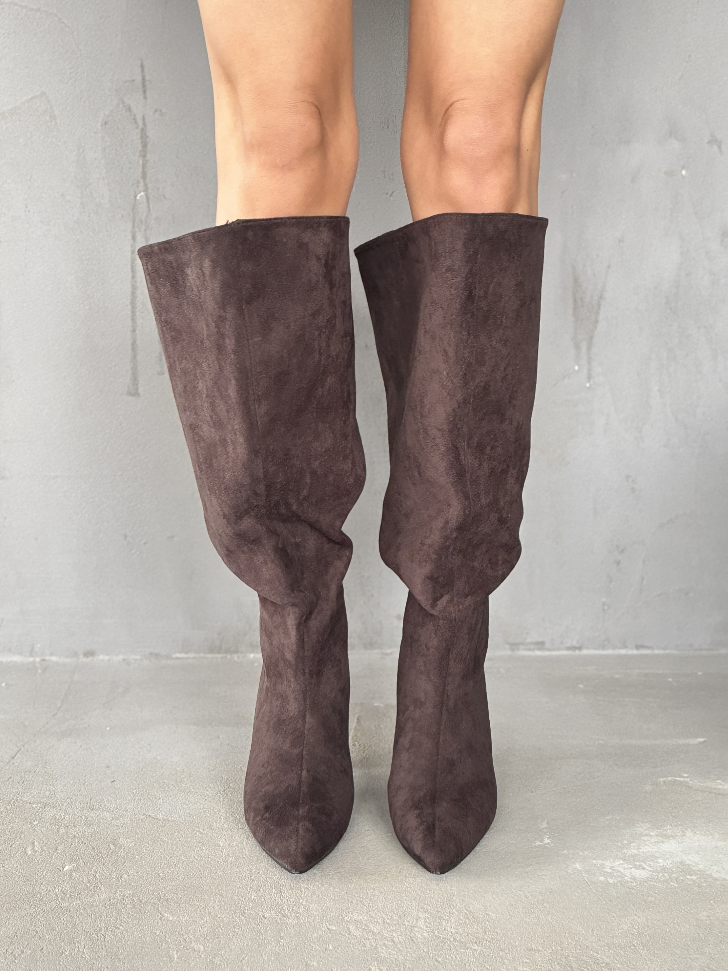 Сапоги женские текстиль