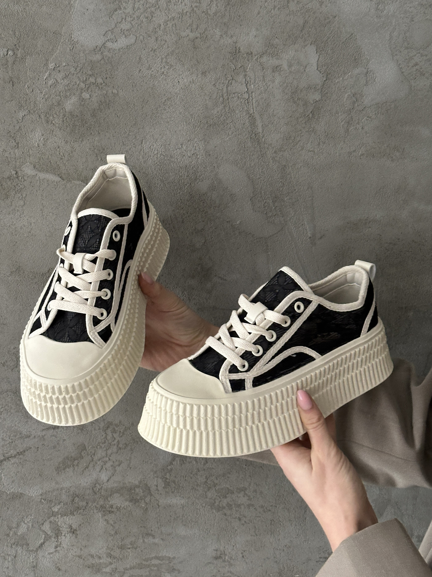 Кеды женские текстиль