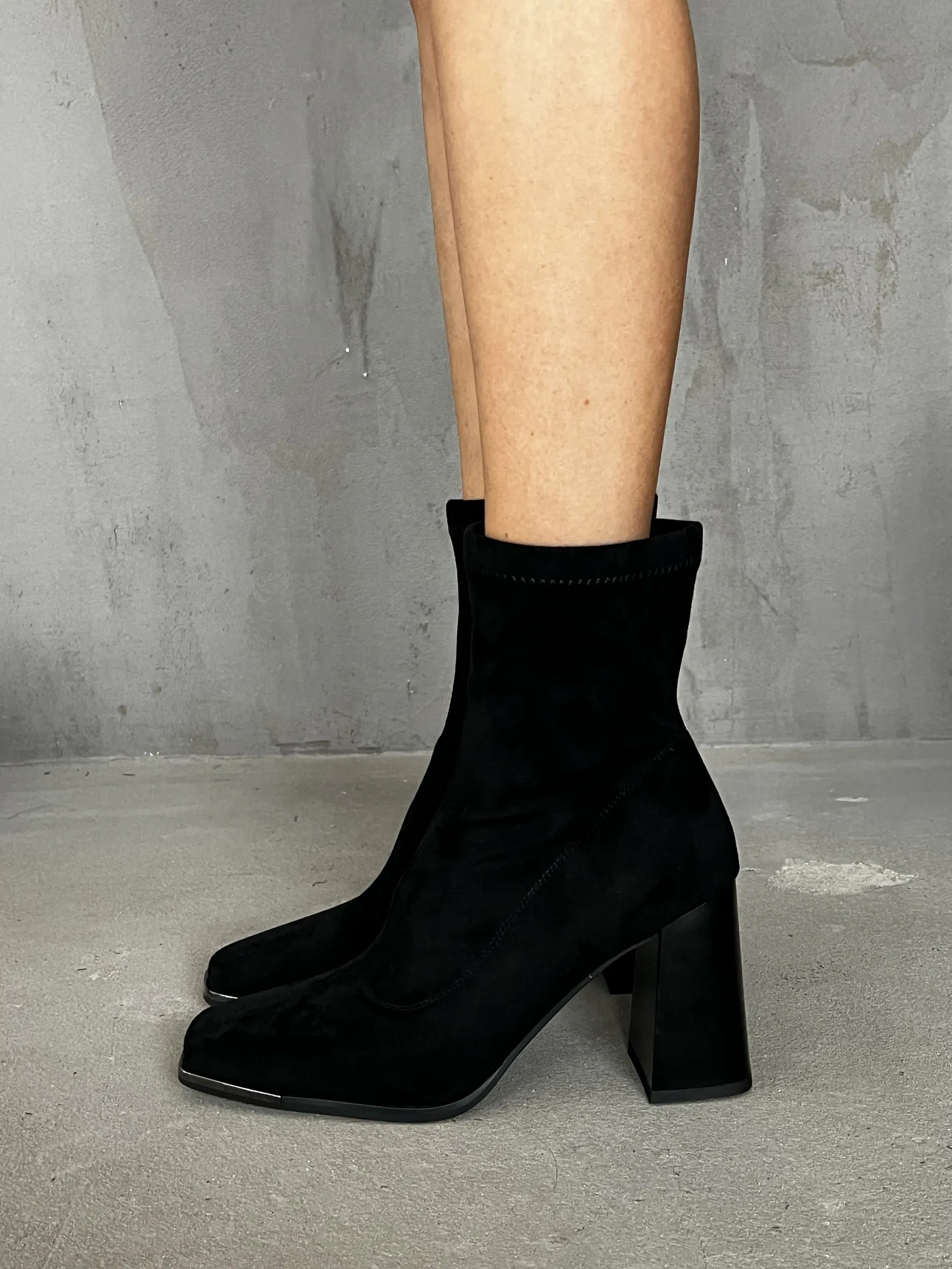 Ботильоны женские демисезонные на каблуке