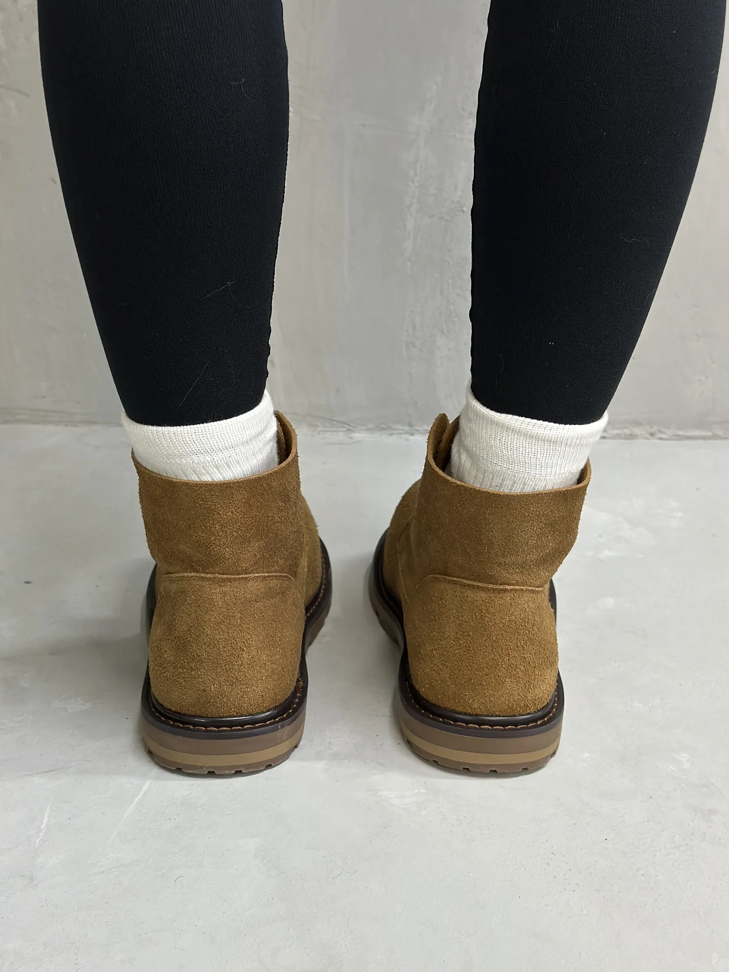 Ботинки женские натуральная замша