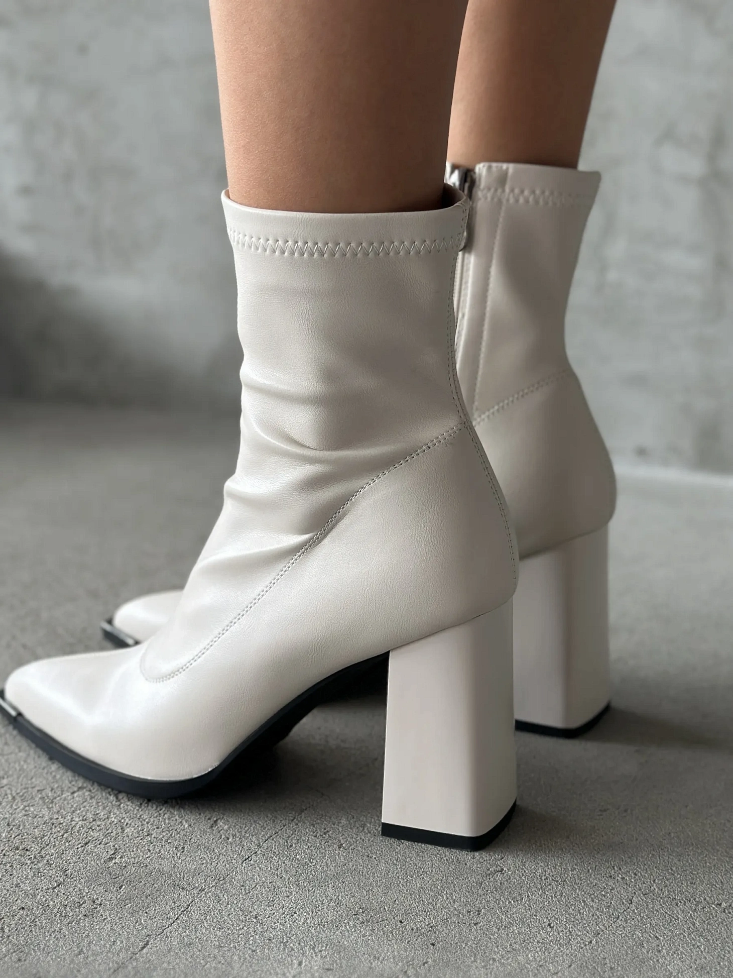 Ботильоны женские экокожа