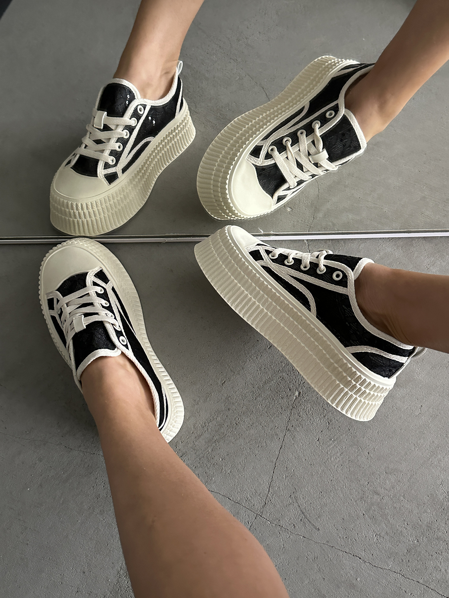 Кеды женские текстиль