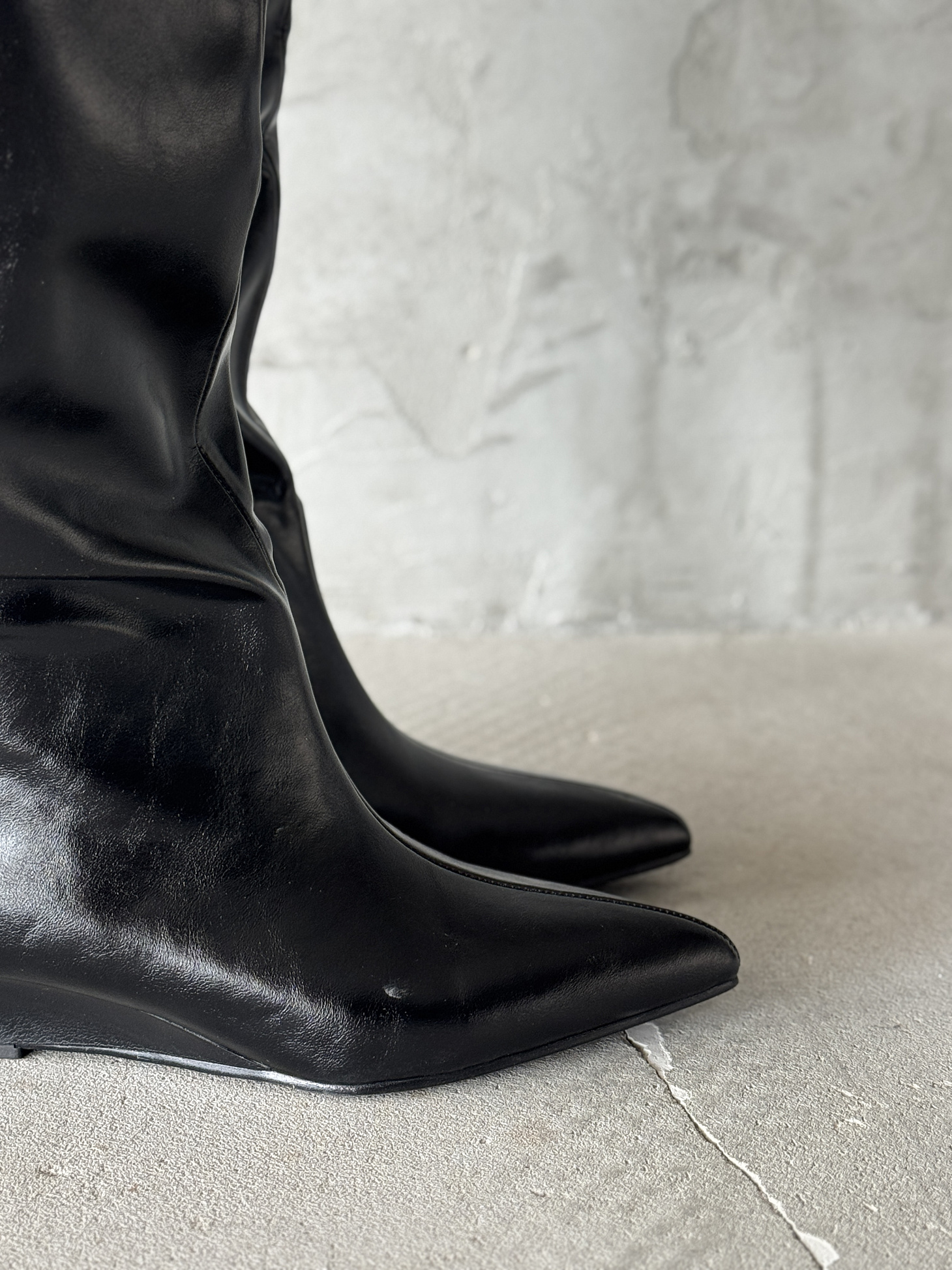 Сапоги женские экокожа