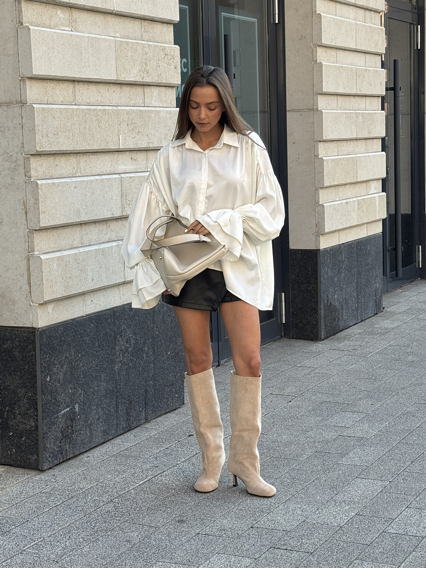 Сапоги женские текстиль