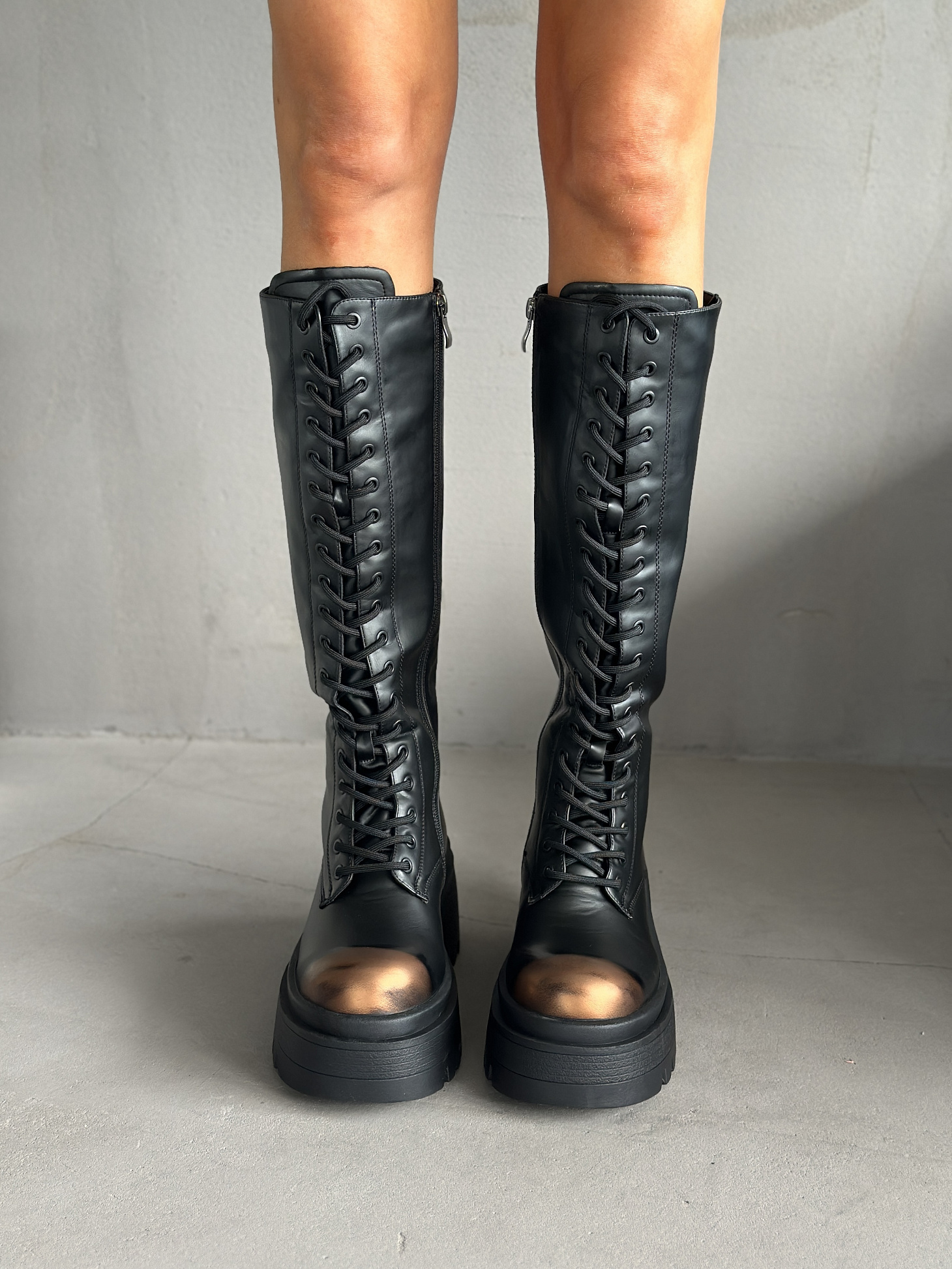 Сапоги женские экокожа еврошерсть