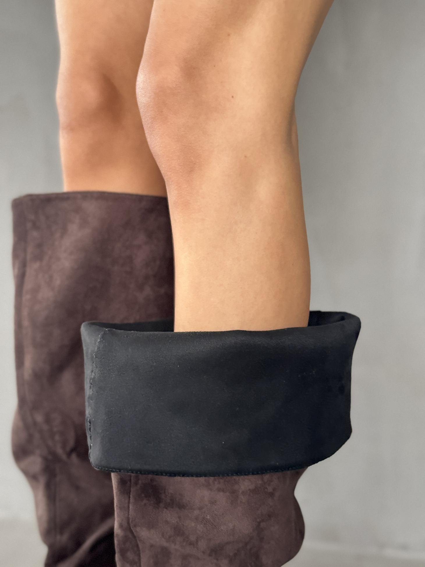 Сапоги женские текстиль