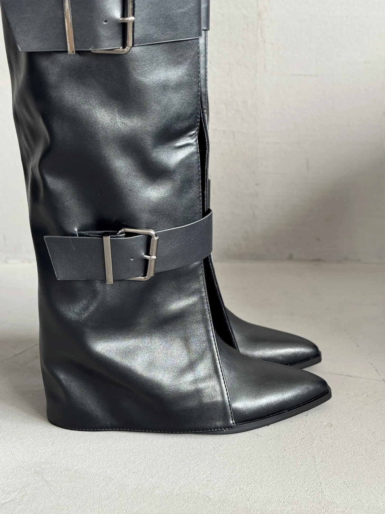 Сапоги женские экокожа