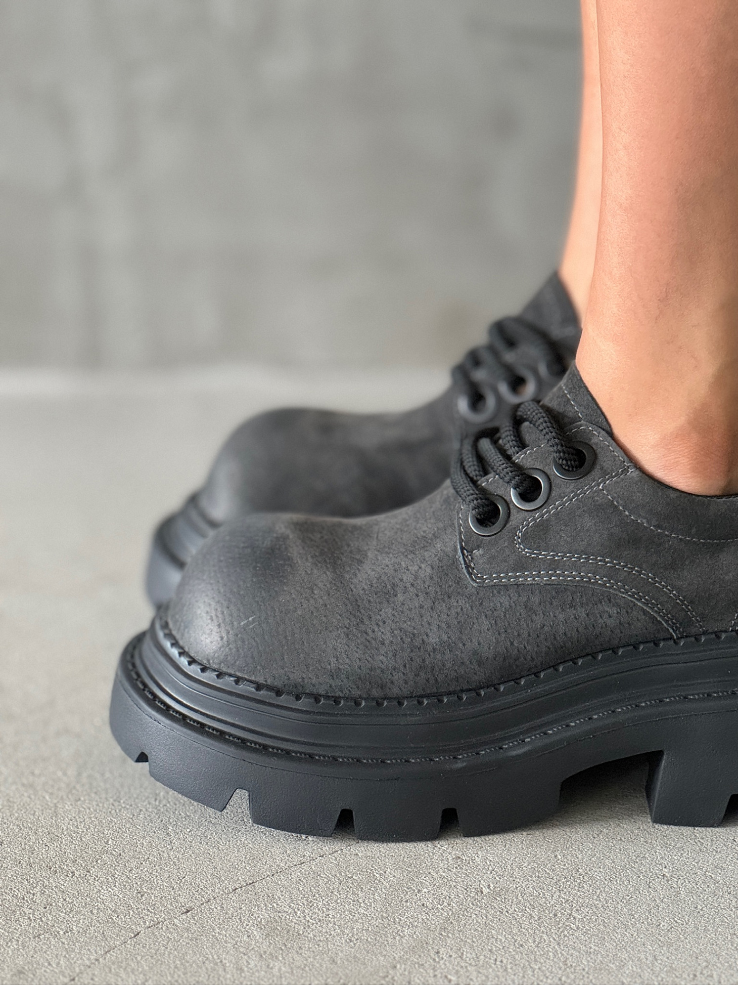 Ботинки женские натуральная замша