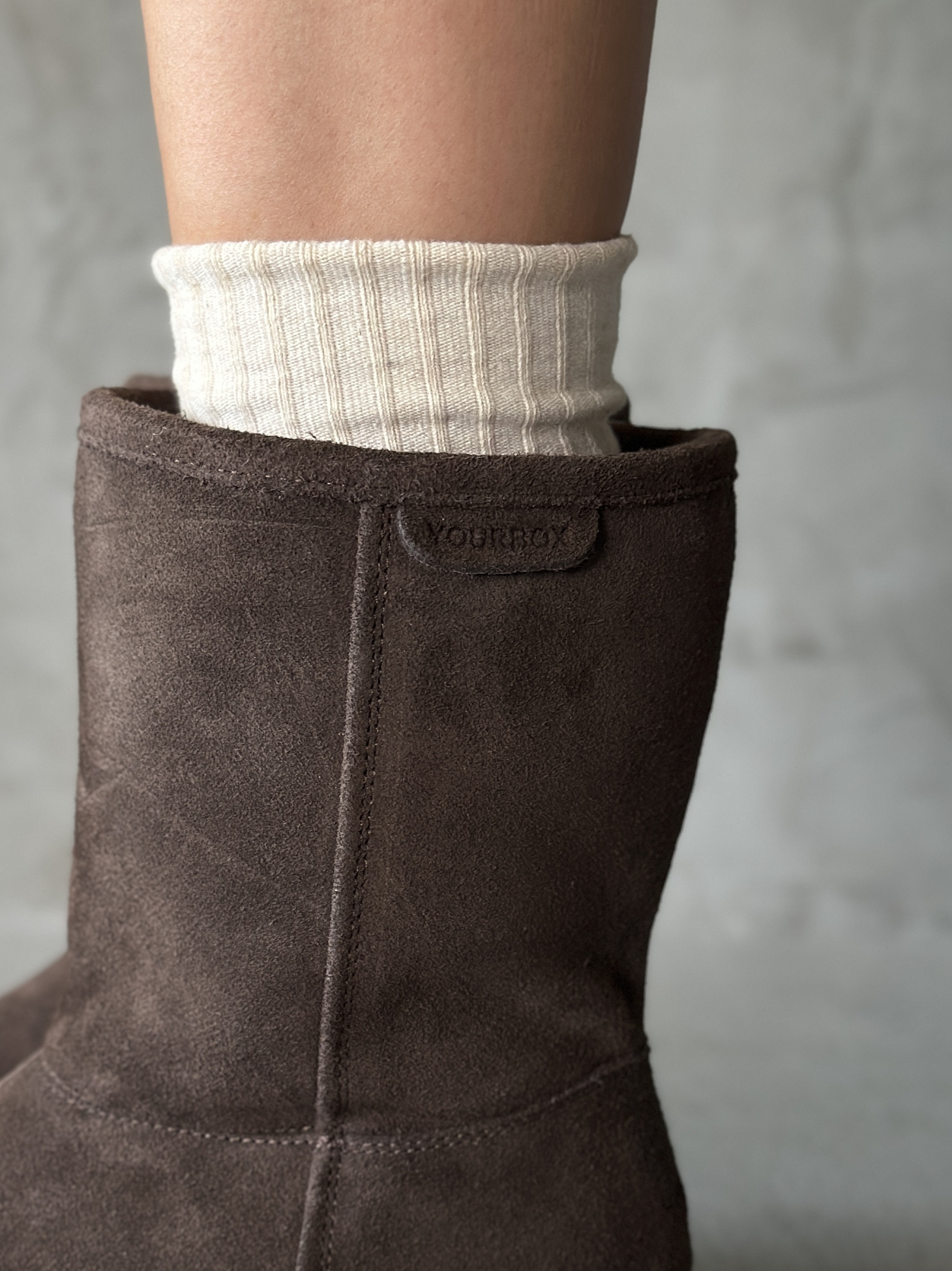 Сапоги женские натуральная замша шерсть