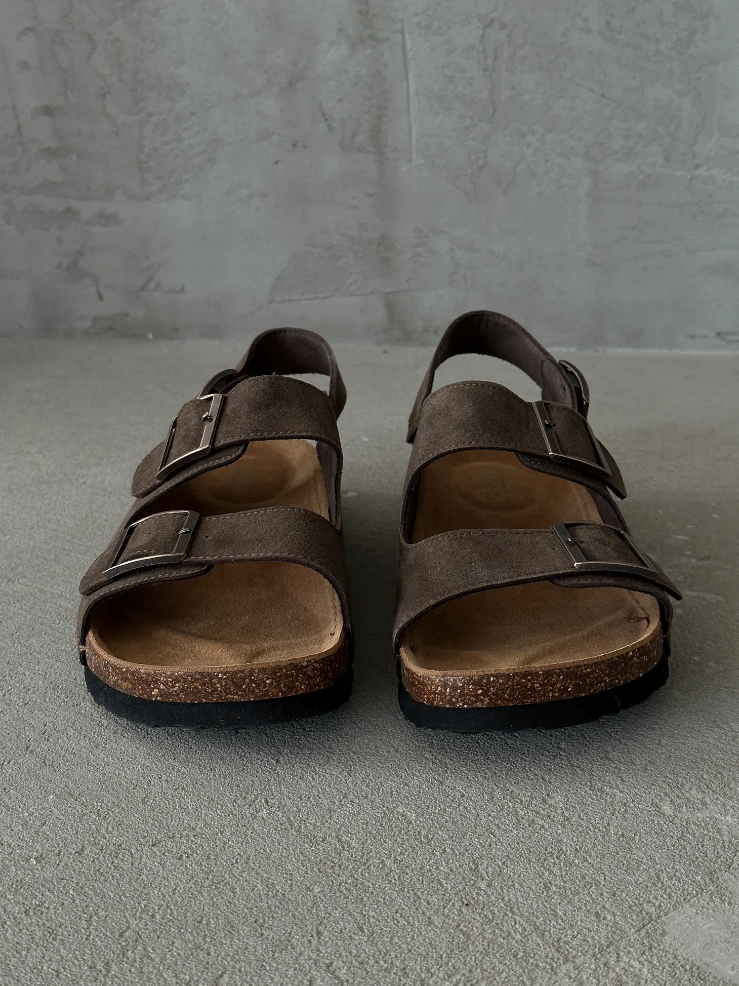 Летние шлепанцы мужские биркенштоки на платформе