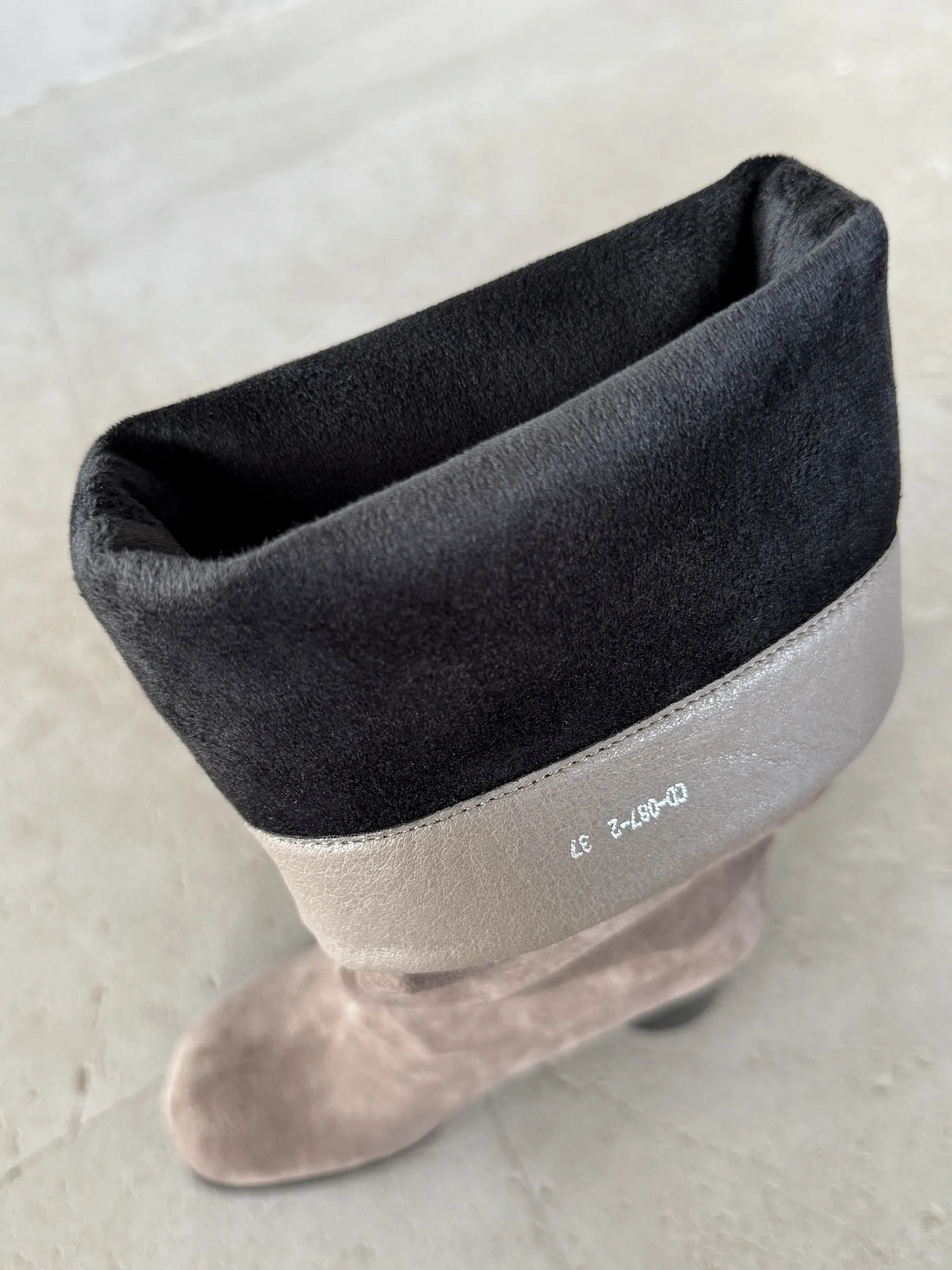 Сапоги женские текстиль