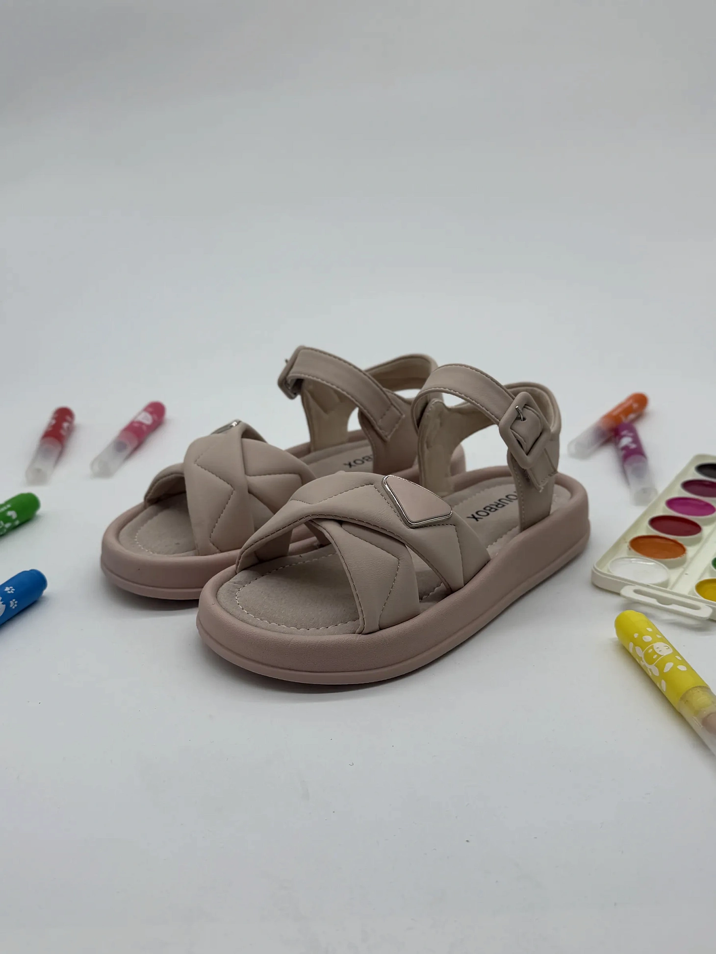 Детские босоножки летние на платформе для девочки