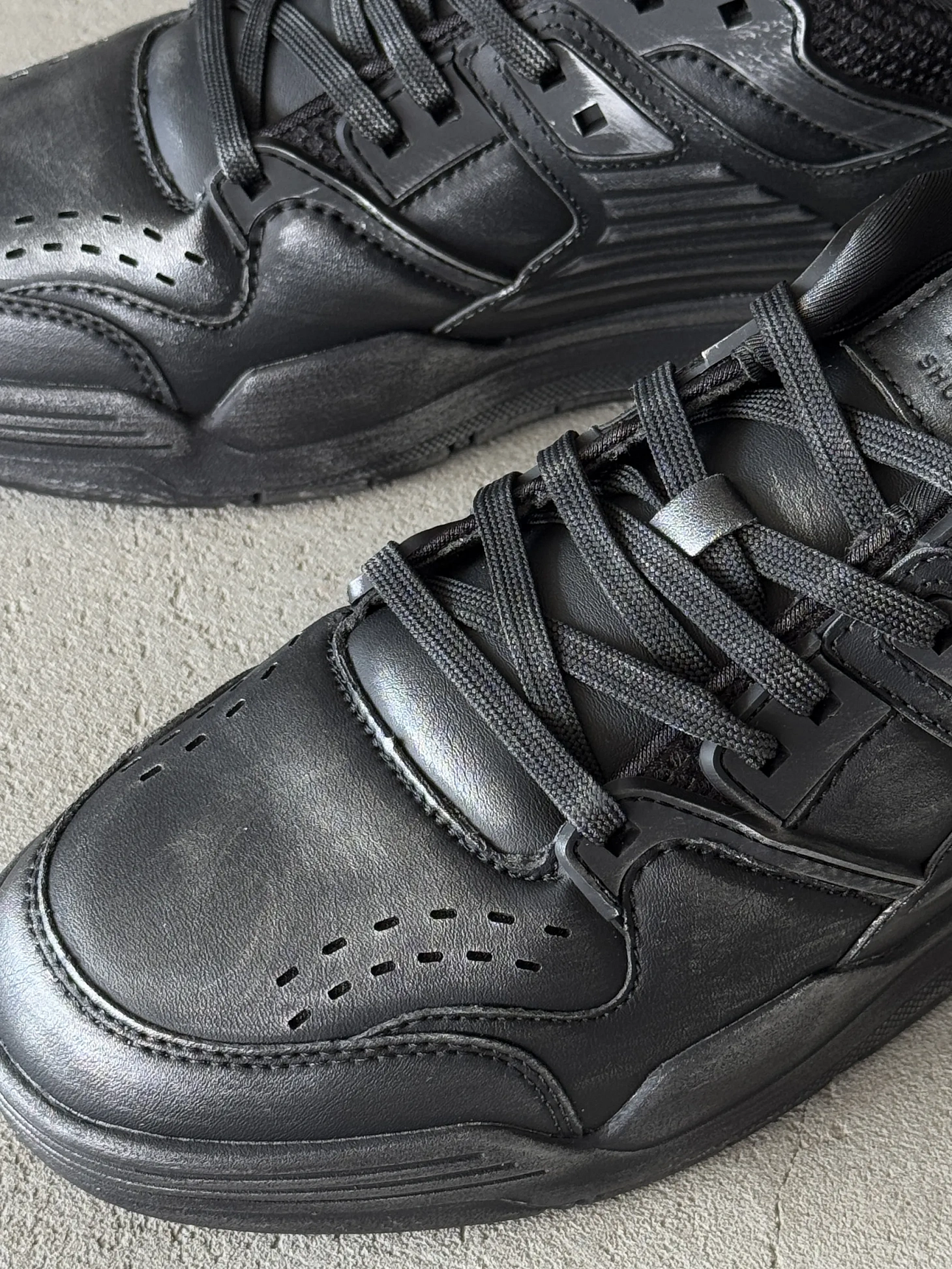 Демисезонные мужские кроссовки высокие кеды