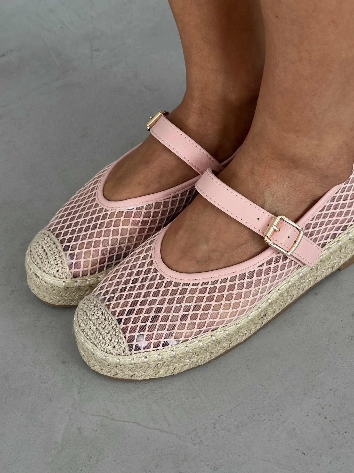 Балетки женские летние в сетку