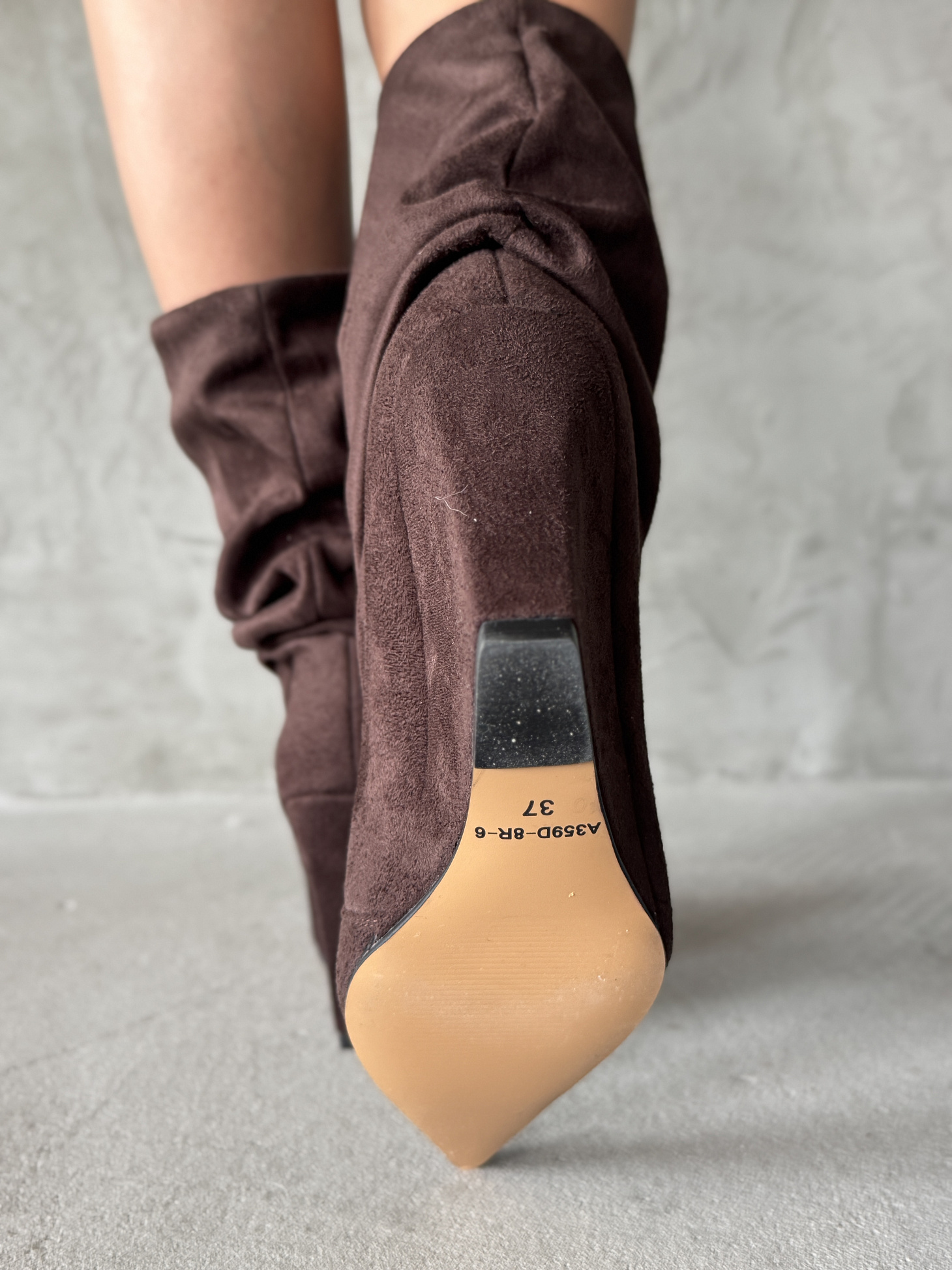 Сапоги женские текстиль