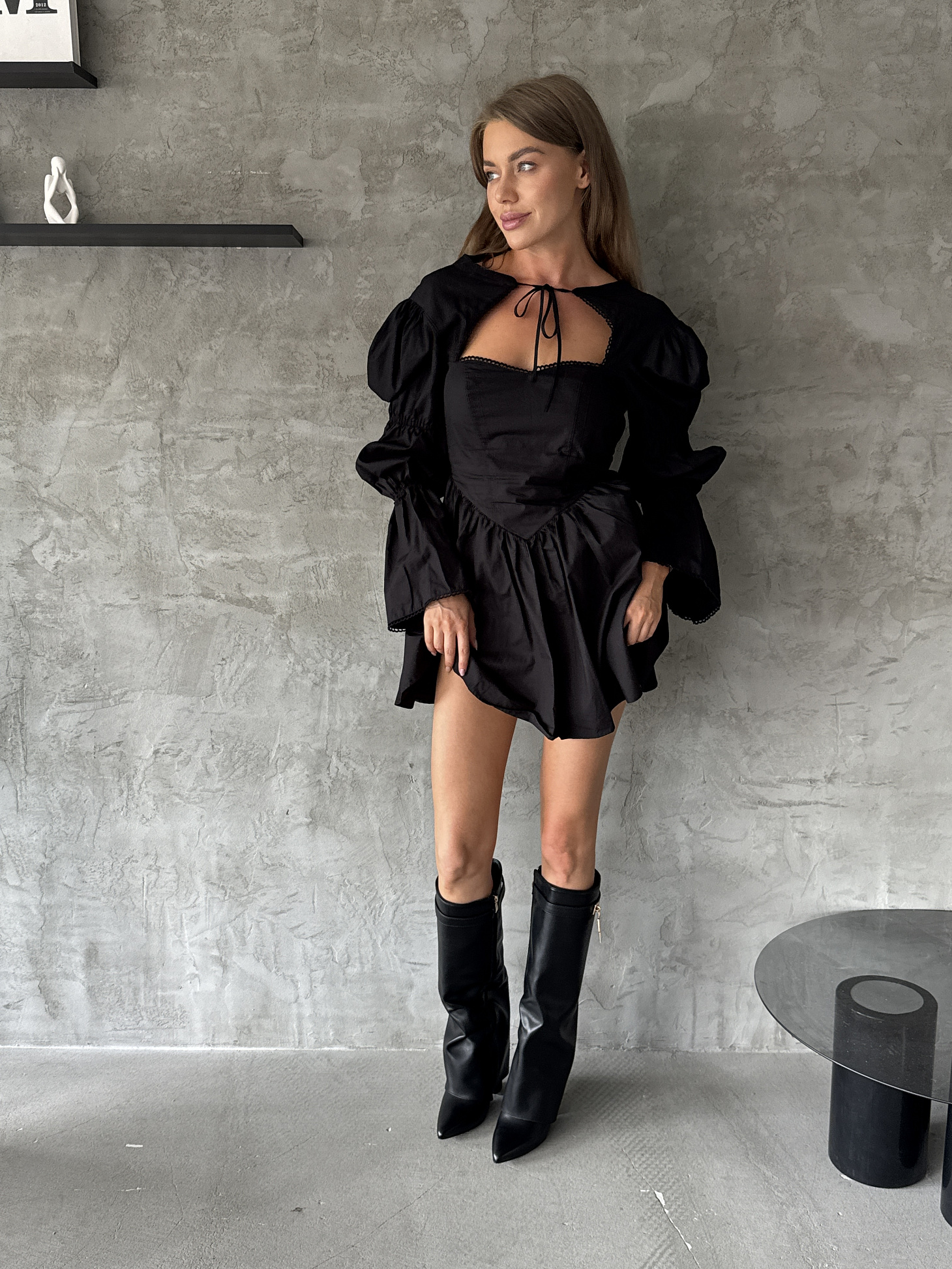 Сапоги женские экокожа