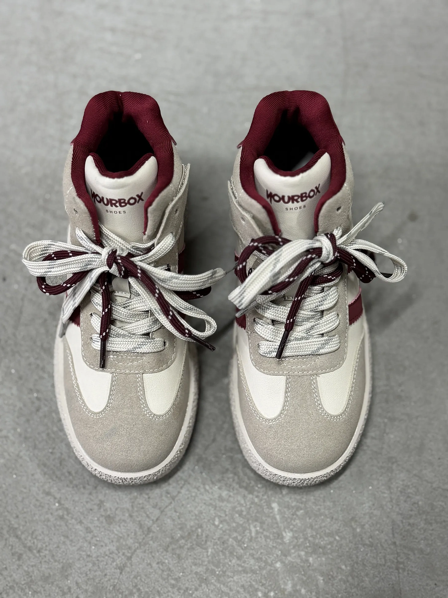 Демисезонные ботинки высокие на платформе