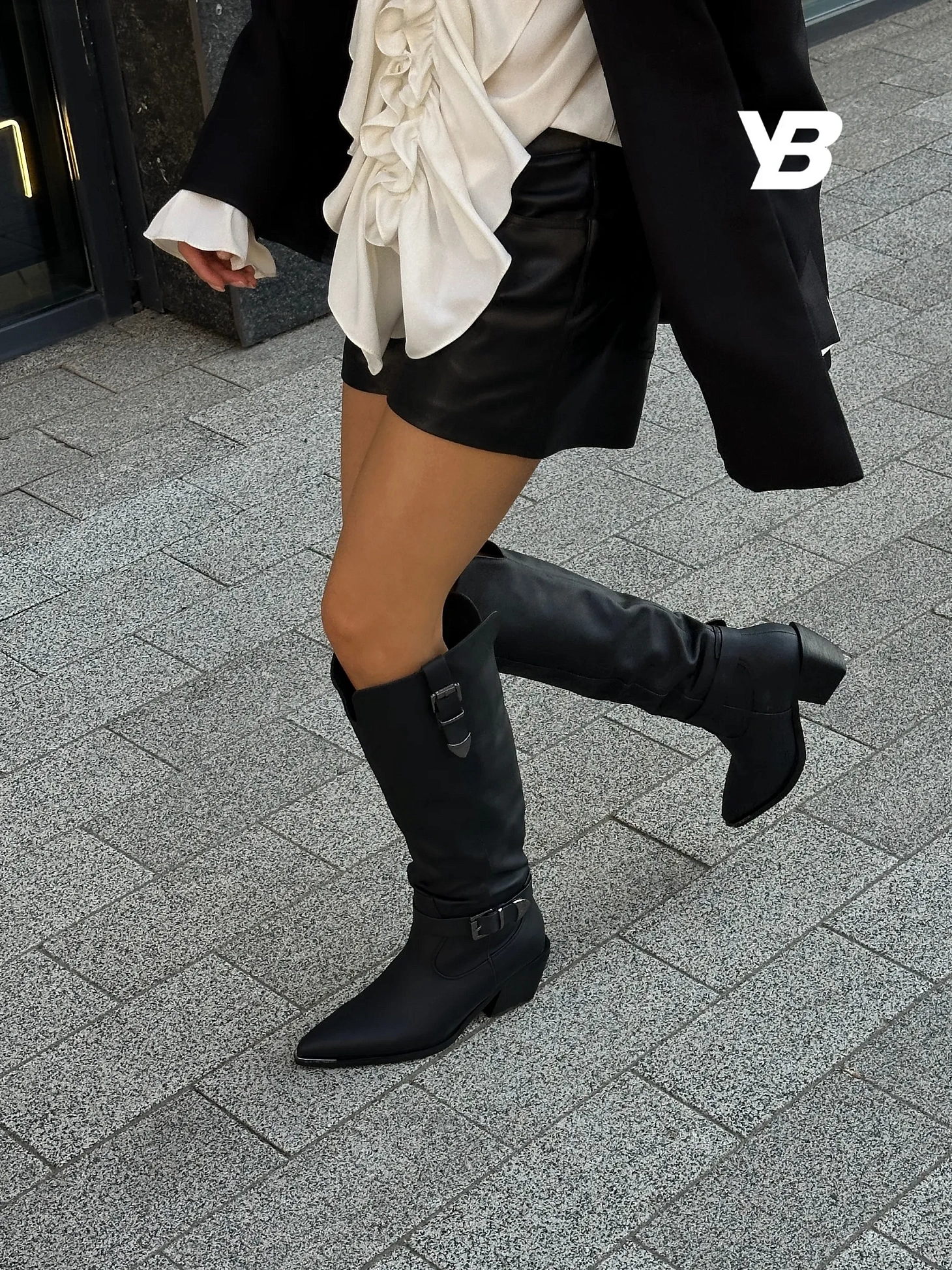 Сапоги женские экокожа шерсть