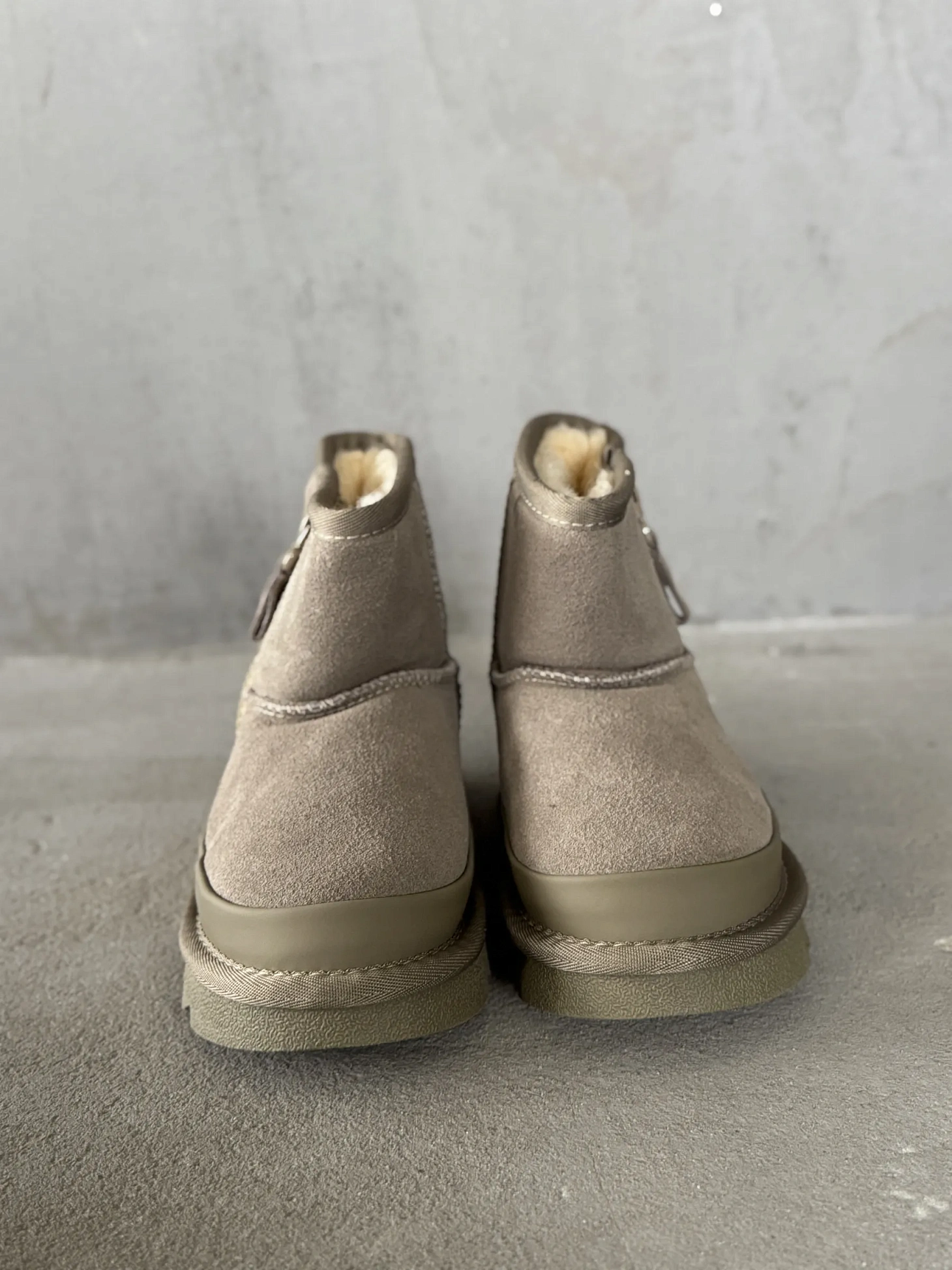 Детские угги зимние на платформе