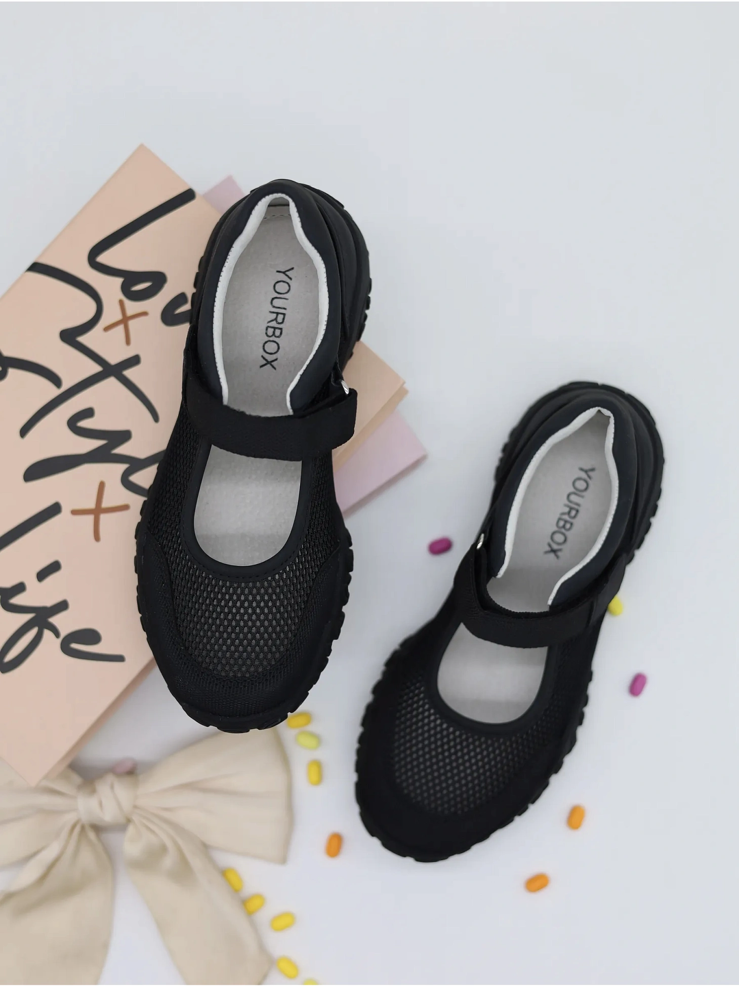 Балетки подростковые летние в сетку