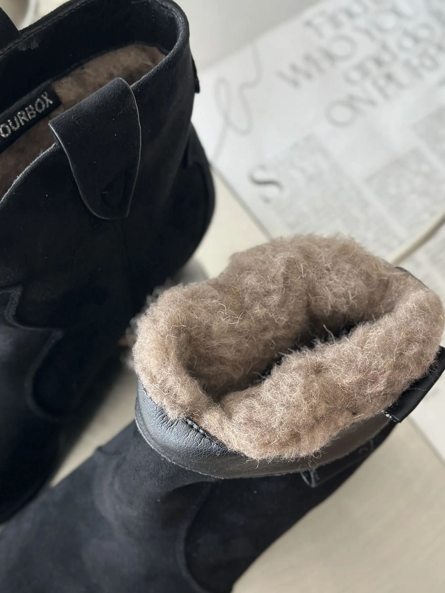 Казаки ботинки зимние