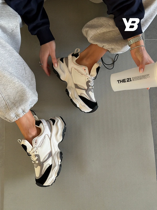 Кроссовки женские экокожа