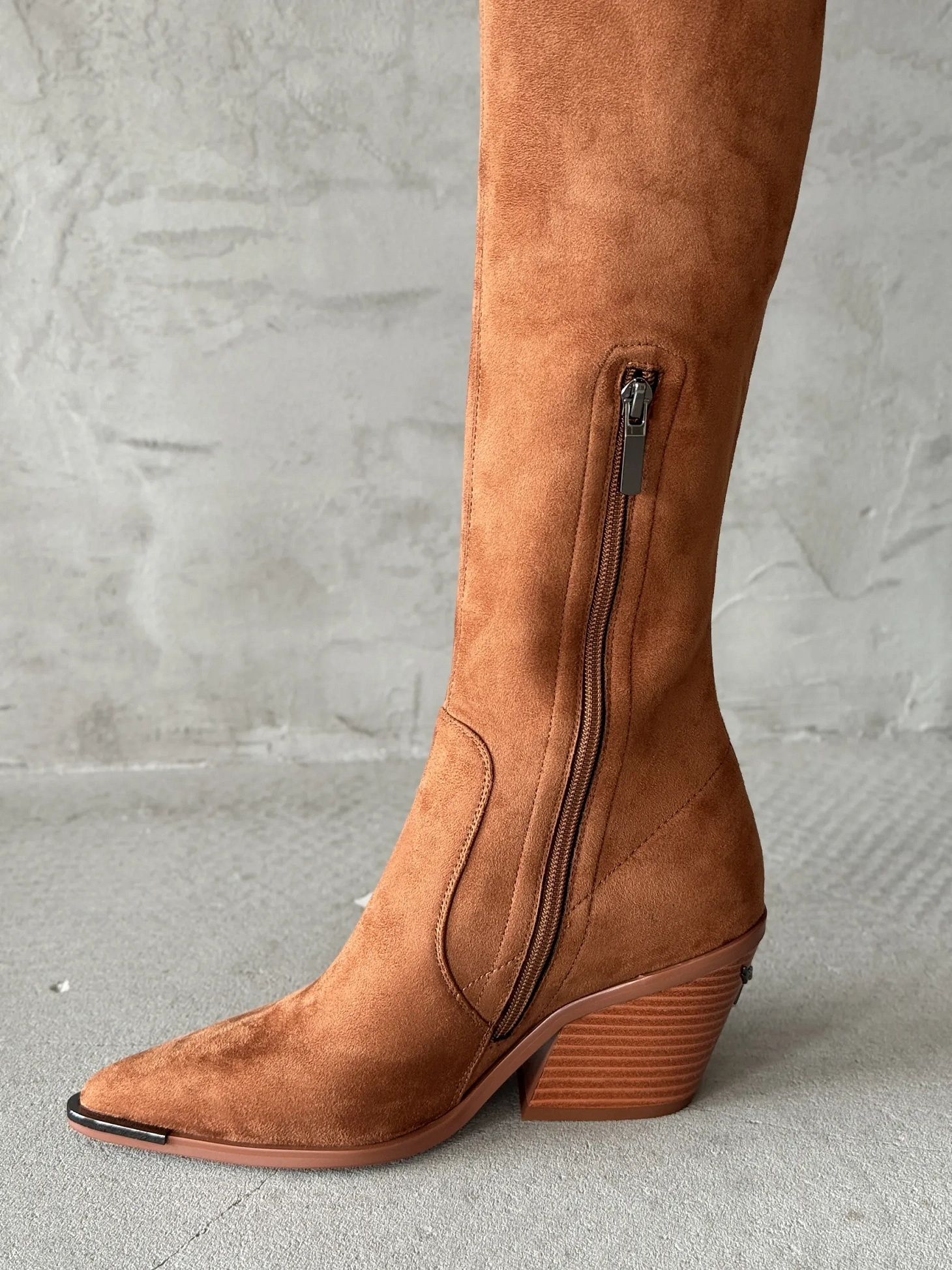 Ботфорты женские текстиль