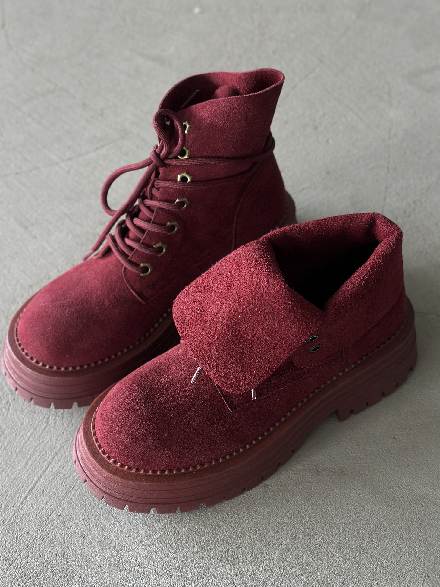 Ботинки женские натуральная замша