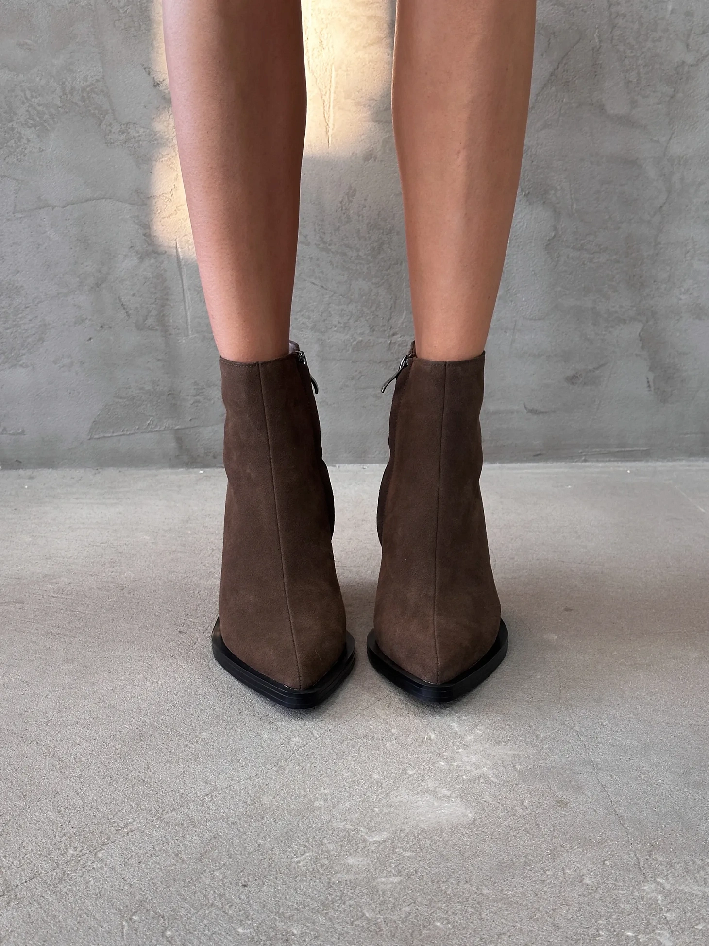 Казаки женские натуральная замша