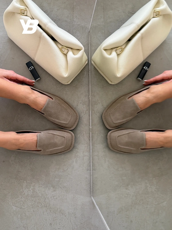 Лоферы на тонкой подошве