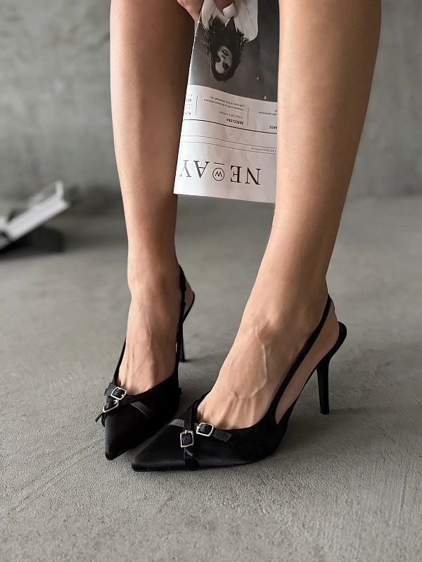 Туфли женские экозамша