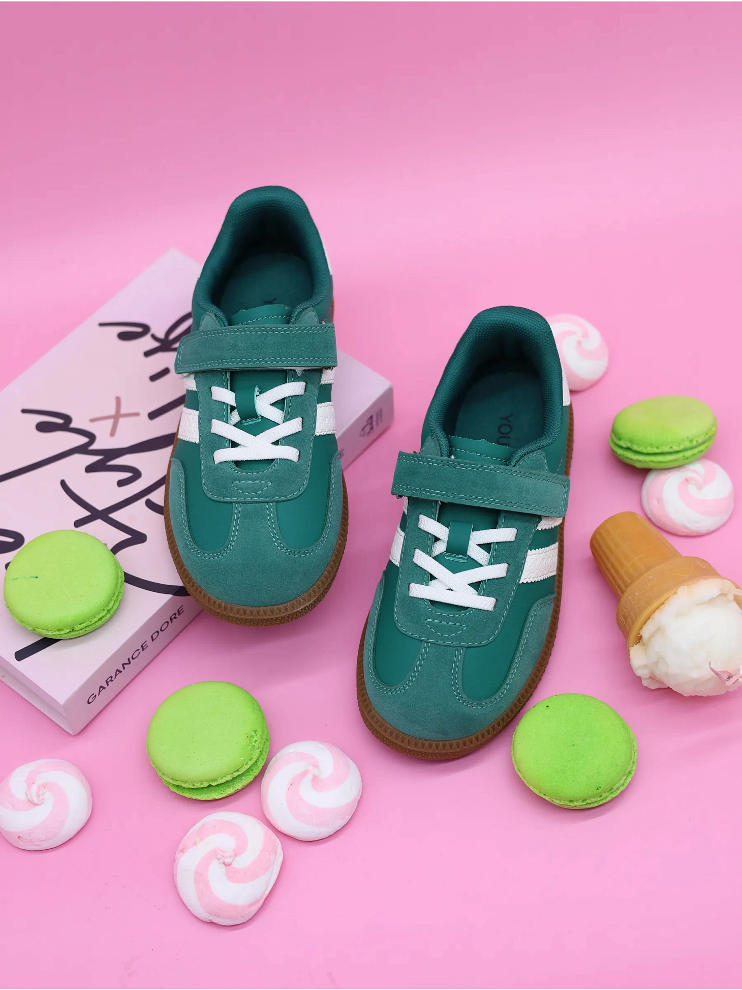 Демисезонные кроссовки детские на платформе