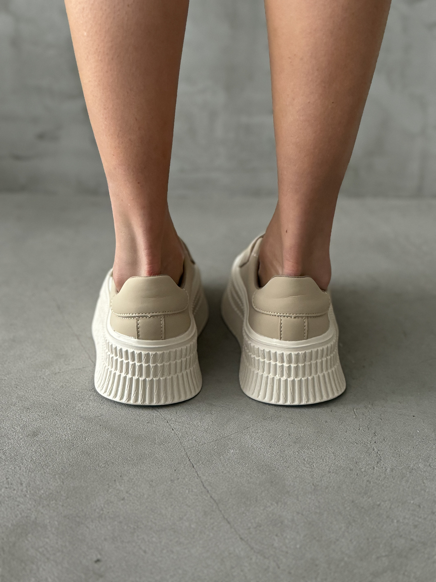 Кеды женские экокожа