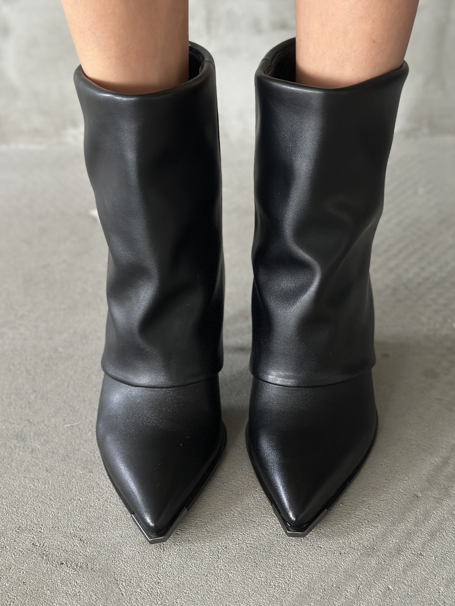 Ботильоны женские экокожа