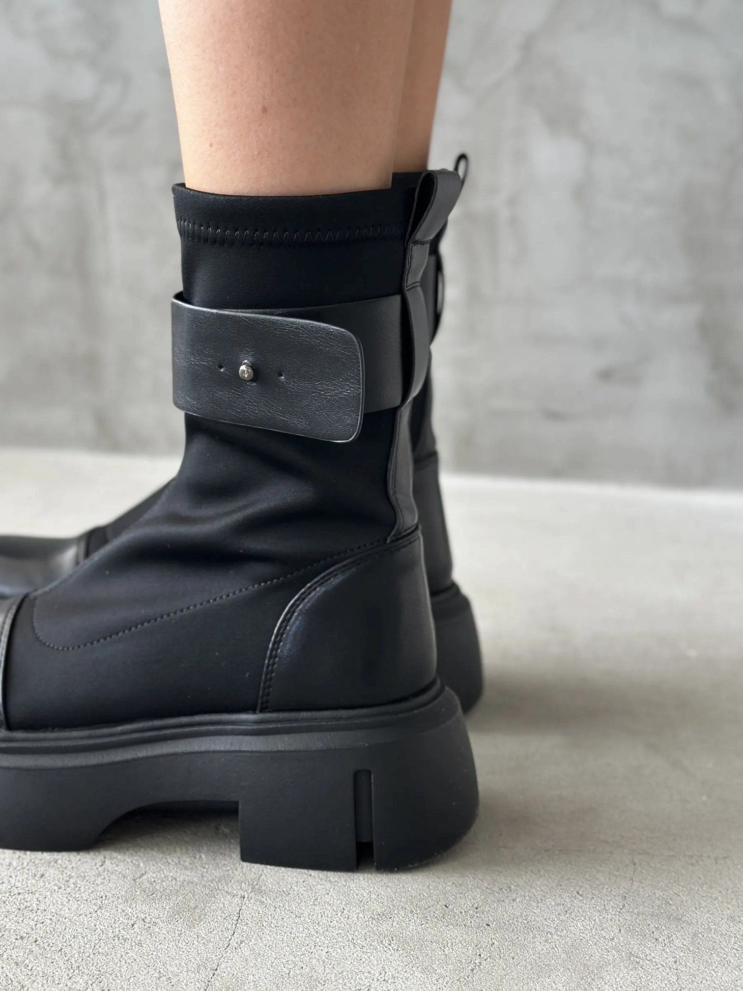 Ботинки женские текстиль