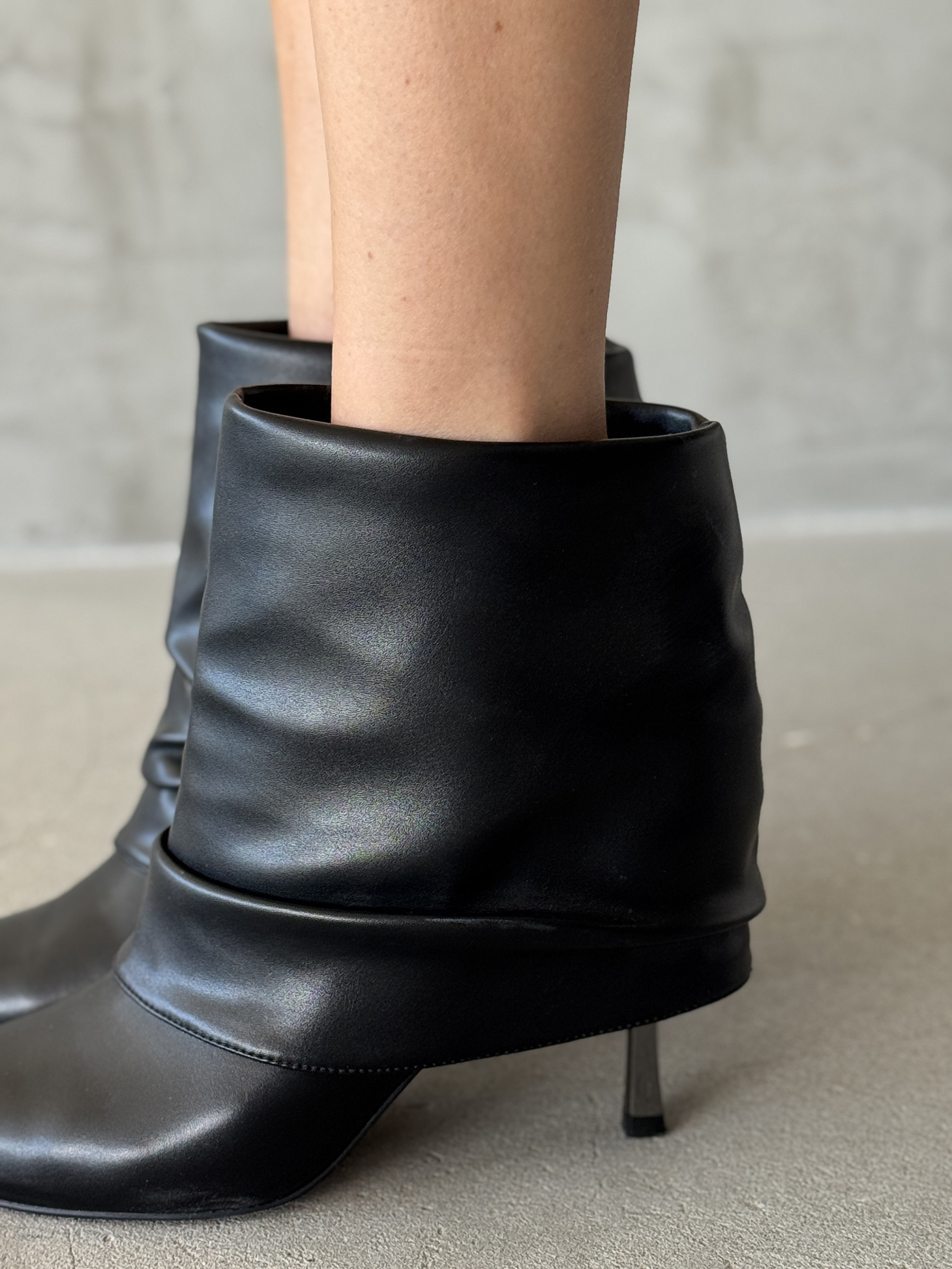 Ботильоны женские экокожа