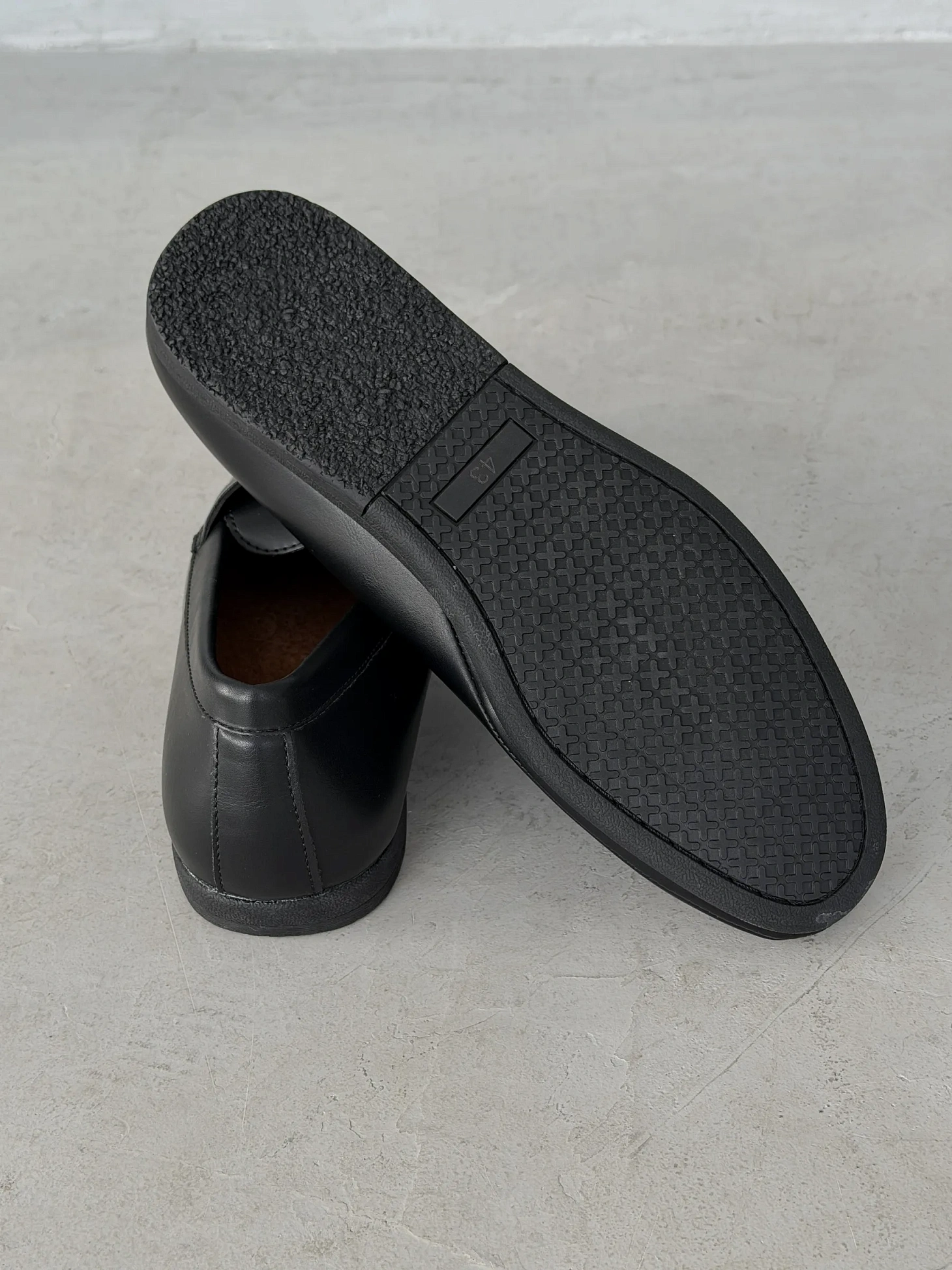 Кожаные лоферы мужские классические